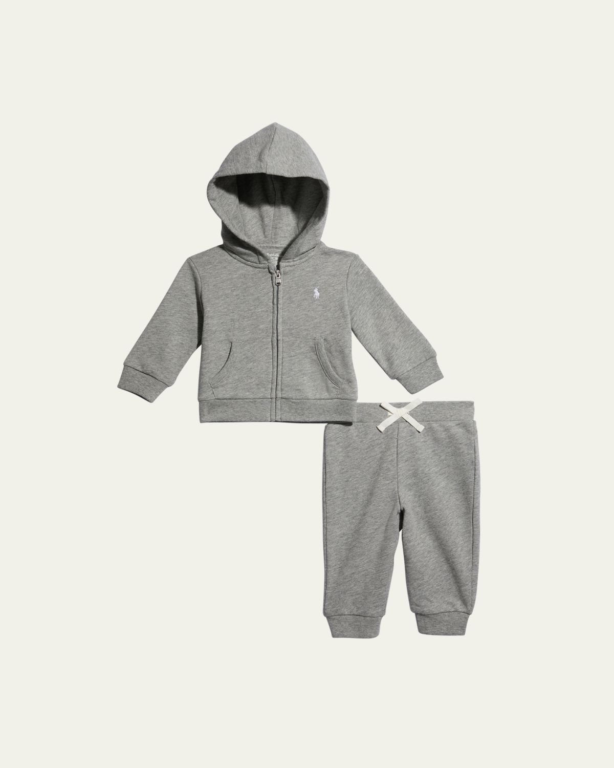 Polo Ralph Lauren Boy 's Atlantic Terry 2-Piece Sweatsuit, Size 3M-24M