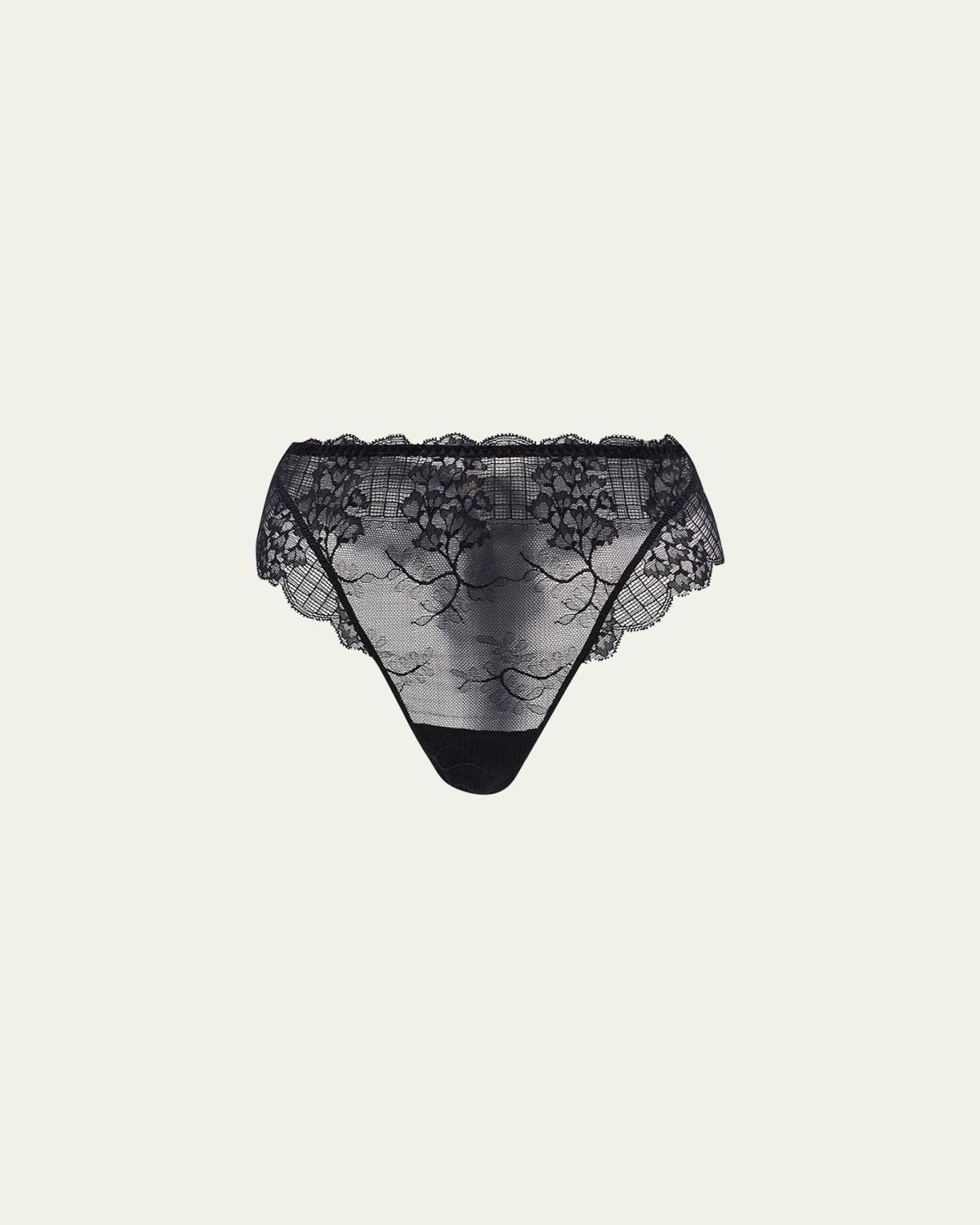 Simone Perele Reve Scalloped Lace Tanga | Thumbnail 6