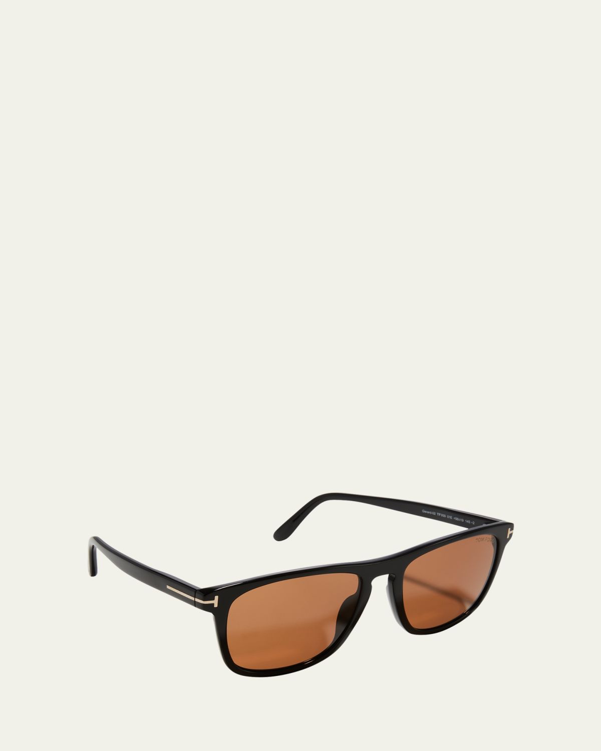 TOM FORD Men's Gerard-02 Square T-Logo Sunglasses