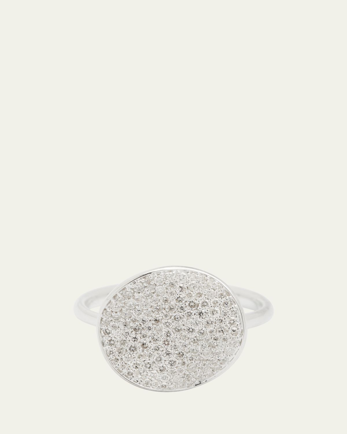 Ippolita Medium Flower Disc Ring in Sterling Silver with Diamonds | Thumbnail 5