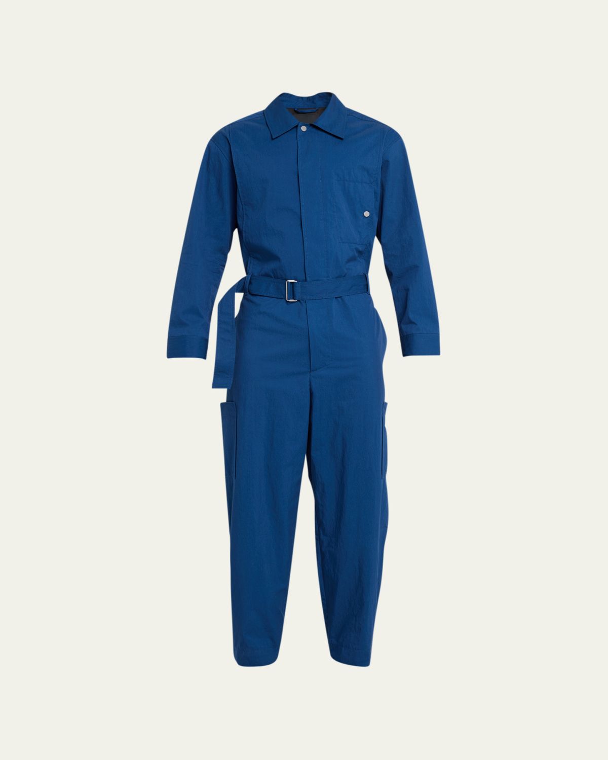3.1 Phillip Lim Men's Relaxed Belted Jumpsuit