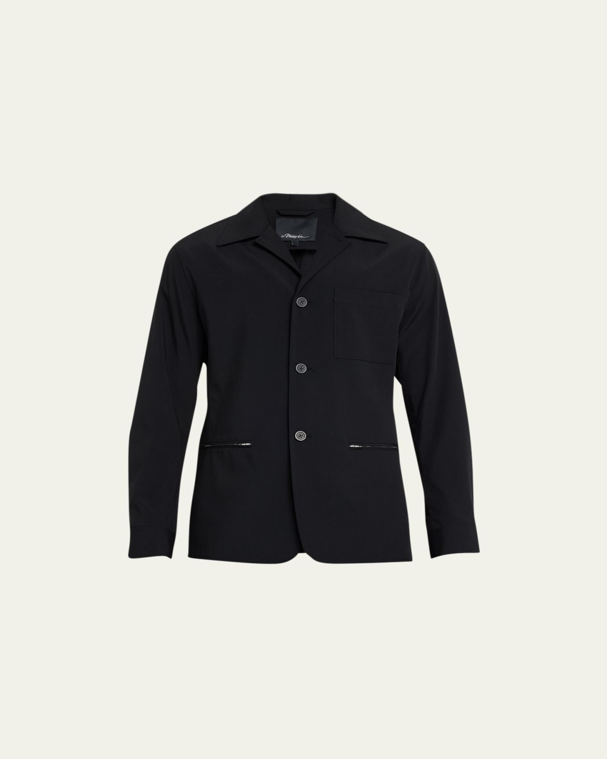 3.1 Phillip Lim Men's Zip-Pocket Work Jacket