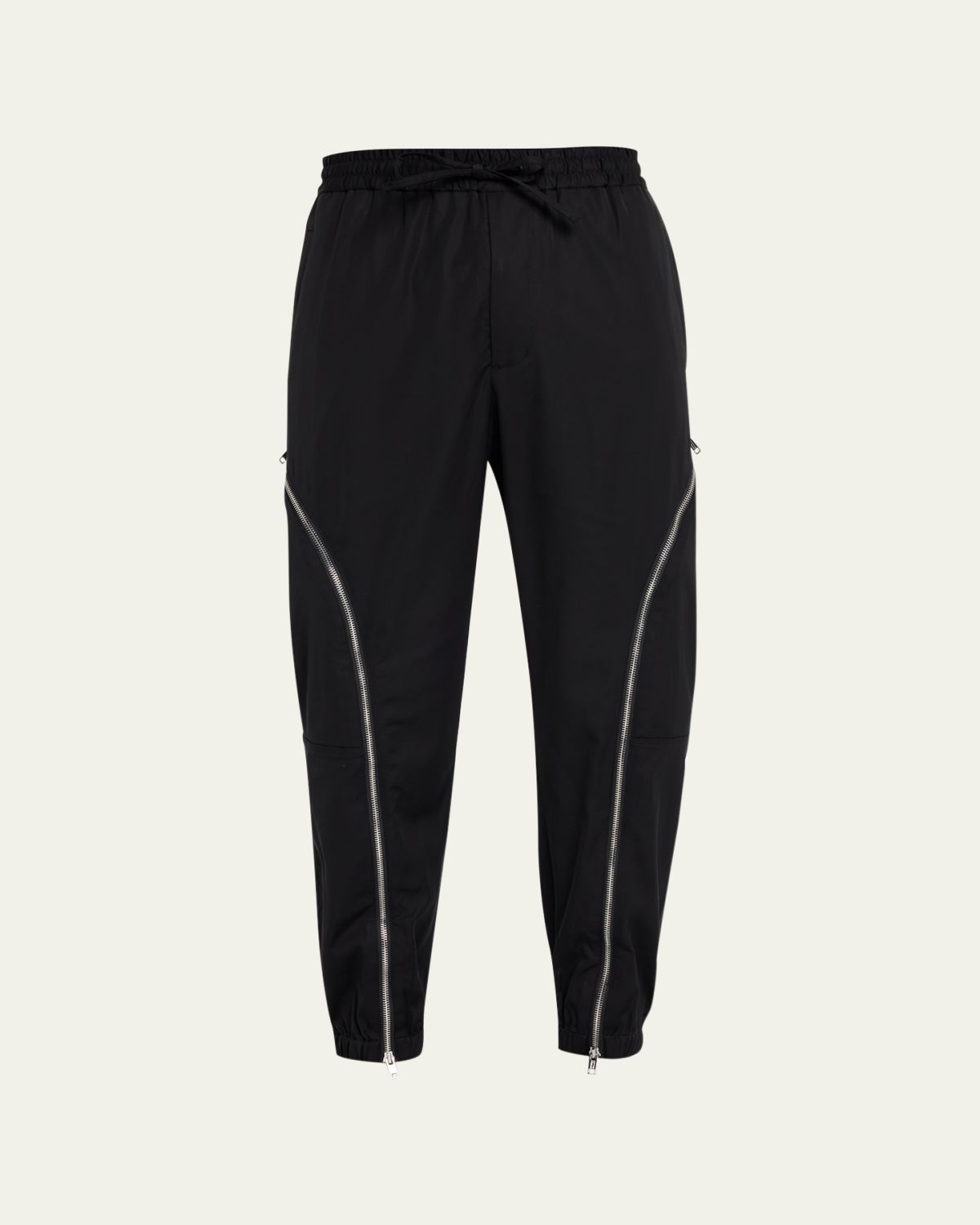 3.1 Phillip Lim Men's Curve-Zip Cargo Jogger Pants