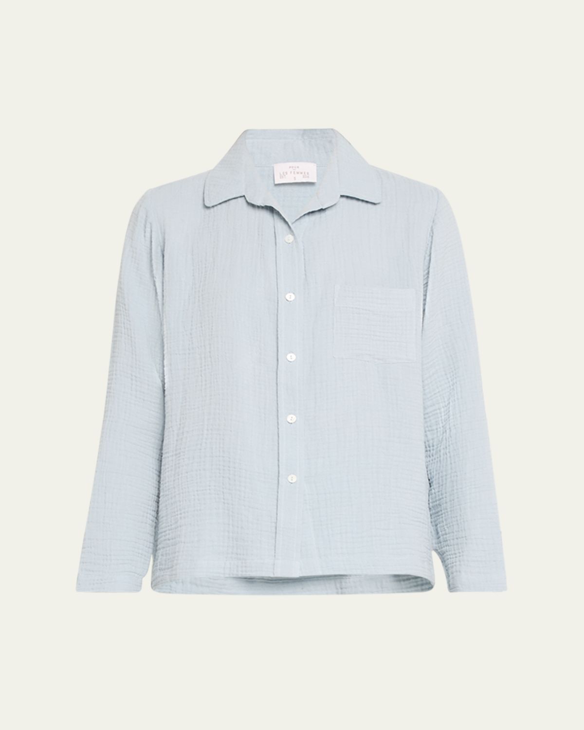 Pour Les Femmes Angel Gauze Pajama Set