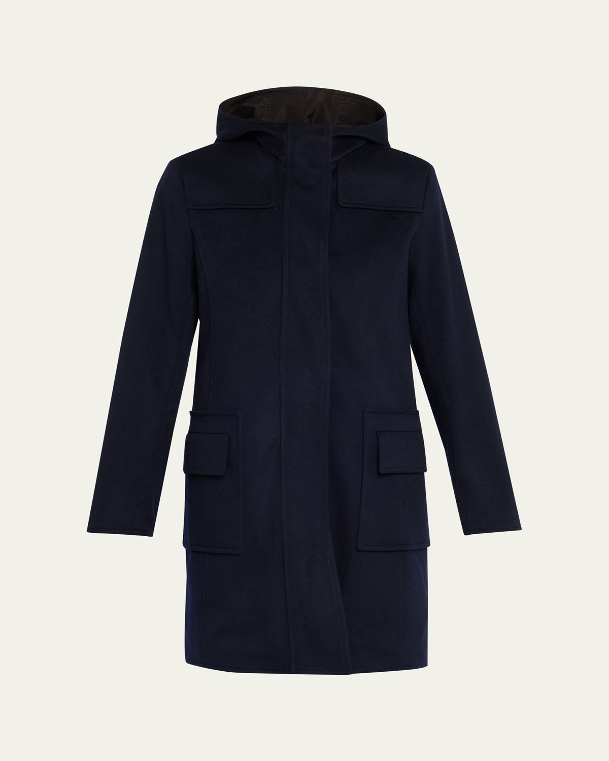Akris punto Duffle Reversible Hooded Coat | Thumbnail 6 Akris punto Duffle Reversible Hooded Coat | Thumbnail 6