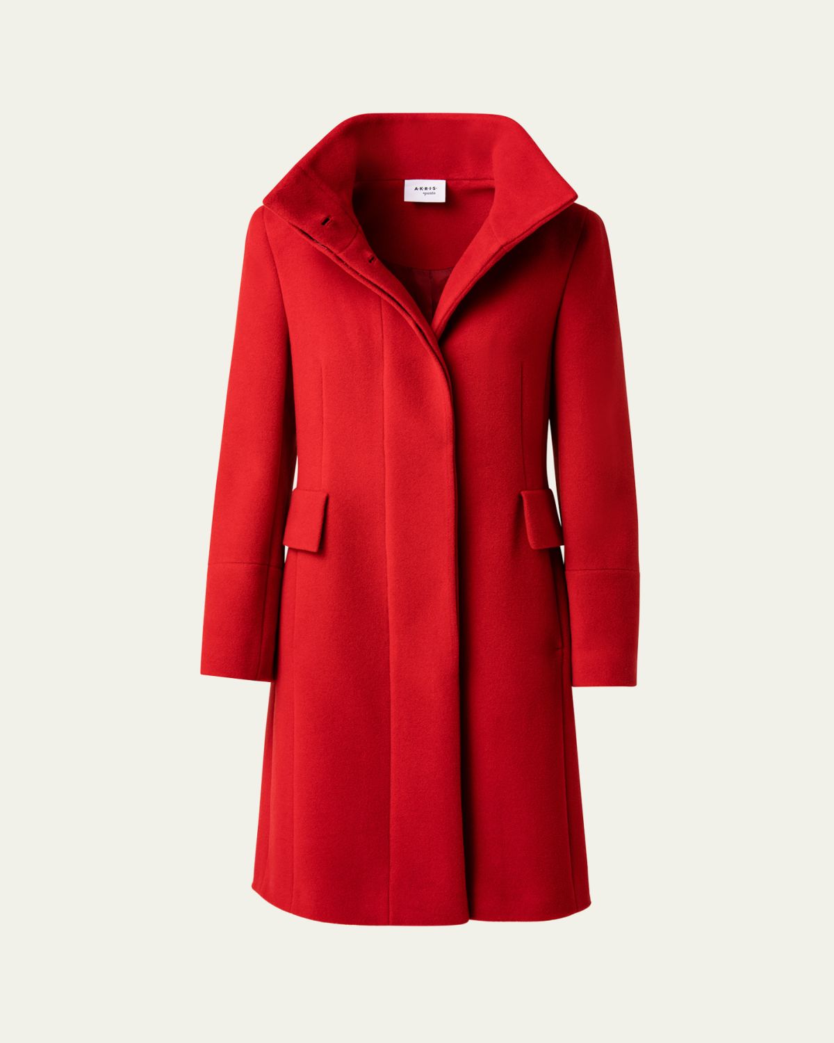Akris punto Duffle Knee-Length Wool Coat | Thumbnail 11 Akris punto Duffle Knee-Length Wool Coat | Thumbnail 11
