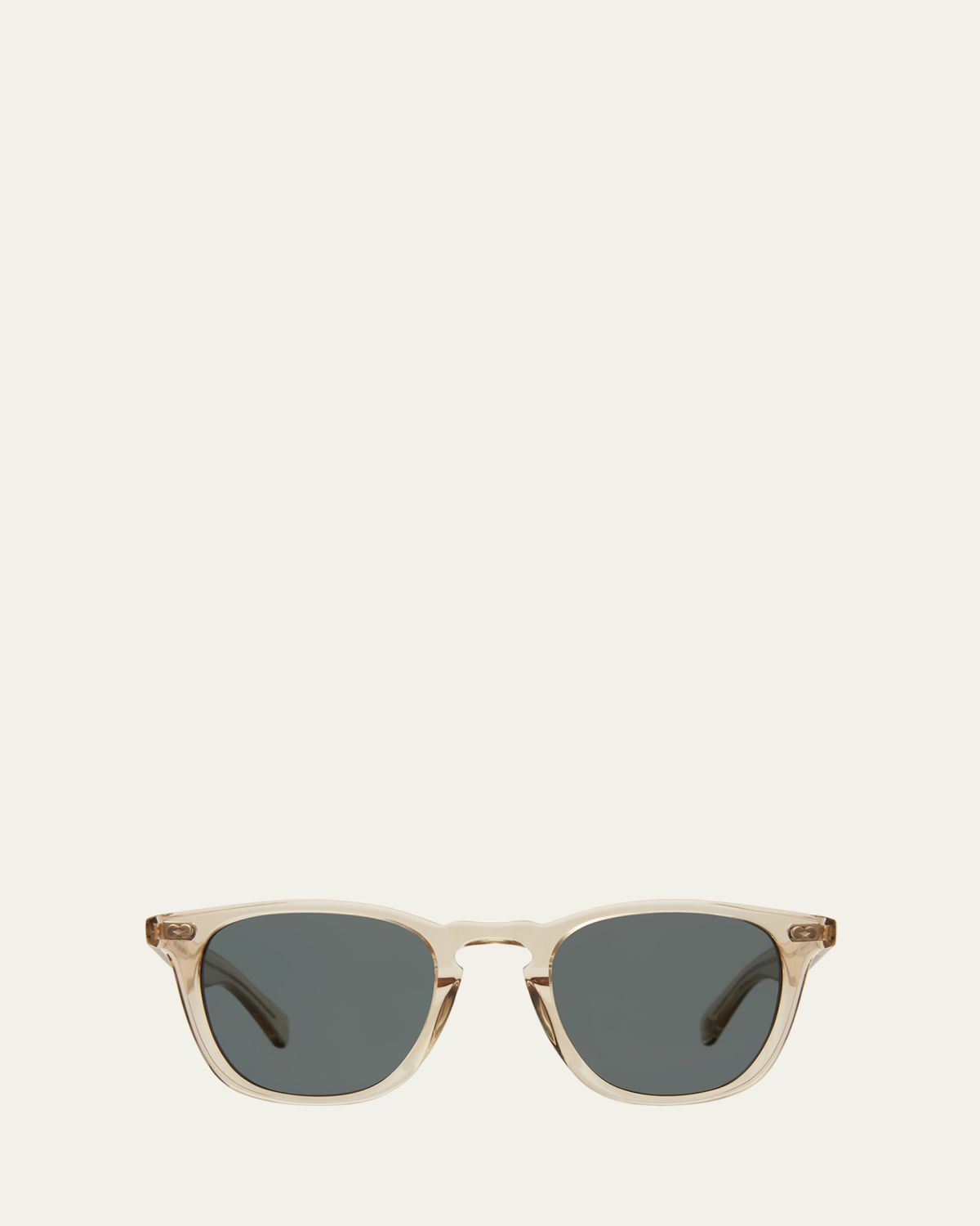 Garrett Leight Men's Brooks x Sun Keyhole-Bridge Square Sunglasses | Thumbnail 3 Garrett Leight Men's Brooks x Sun Keyhole-Bridge Square Sunglasses | Thumbnail 3
