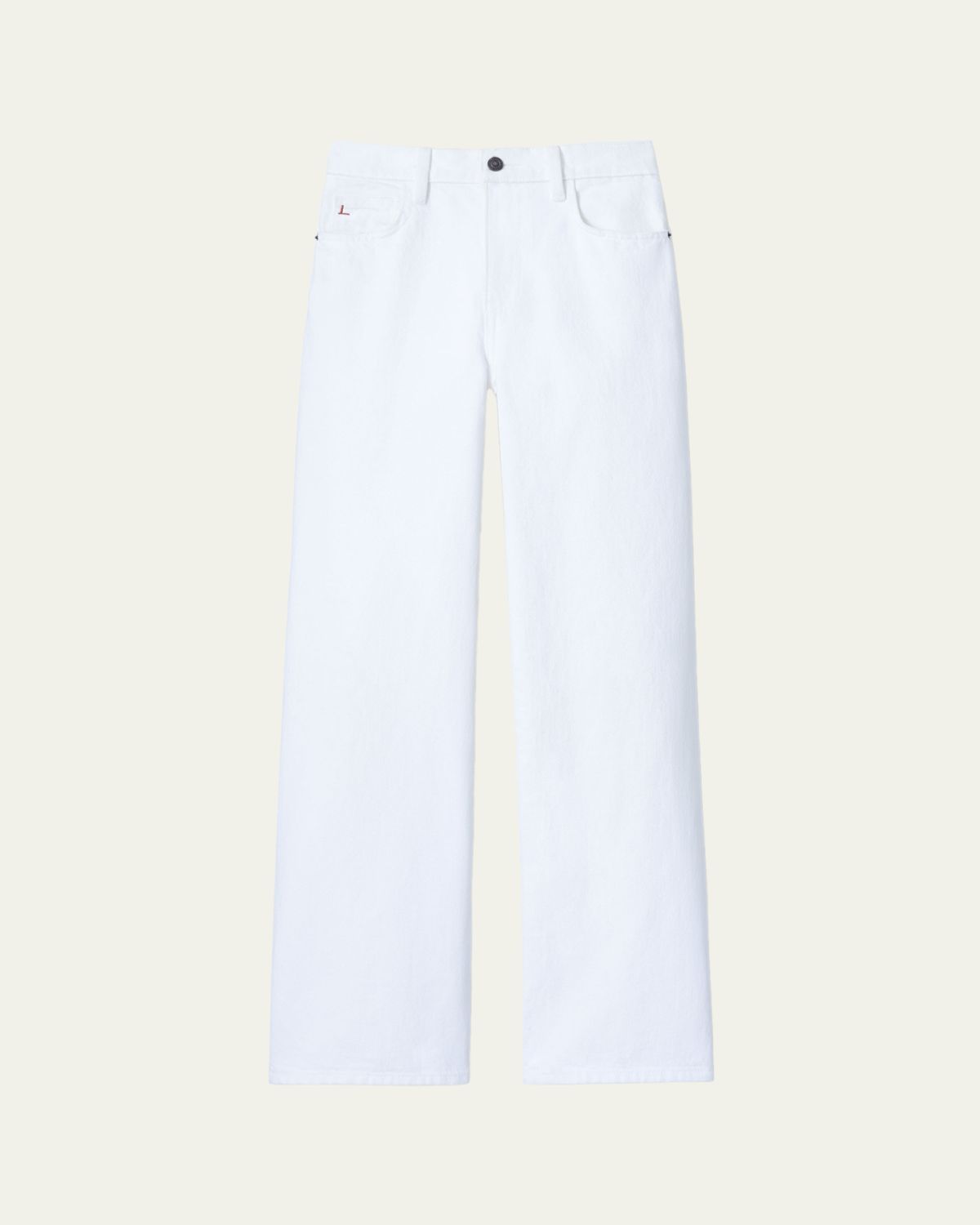 Lafayette 148 New York Straight-Leg Cotton Denim Jeans