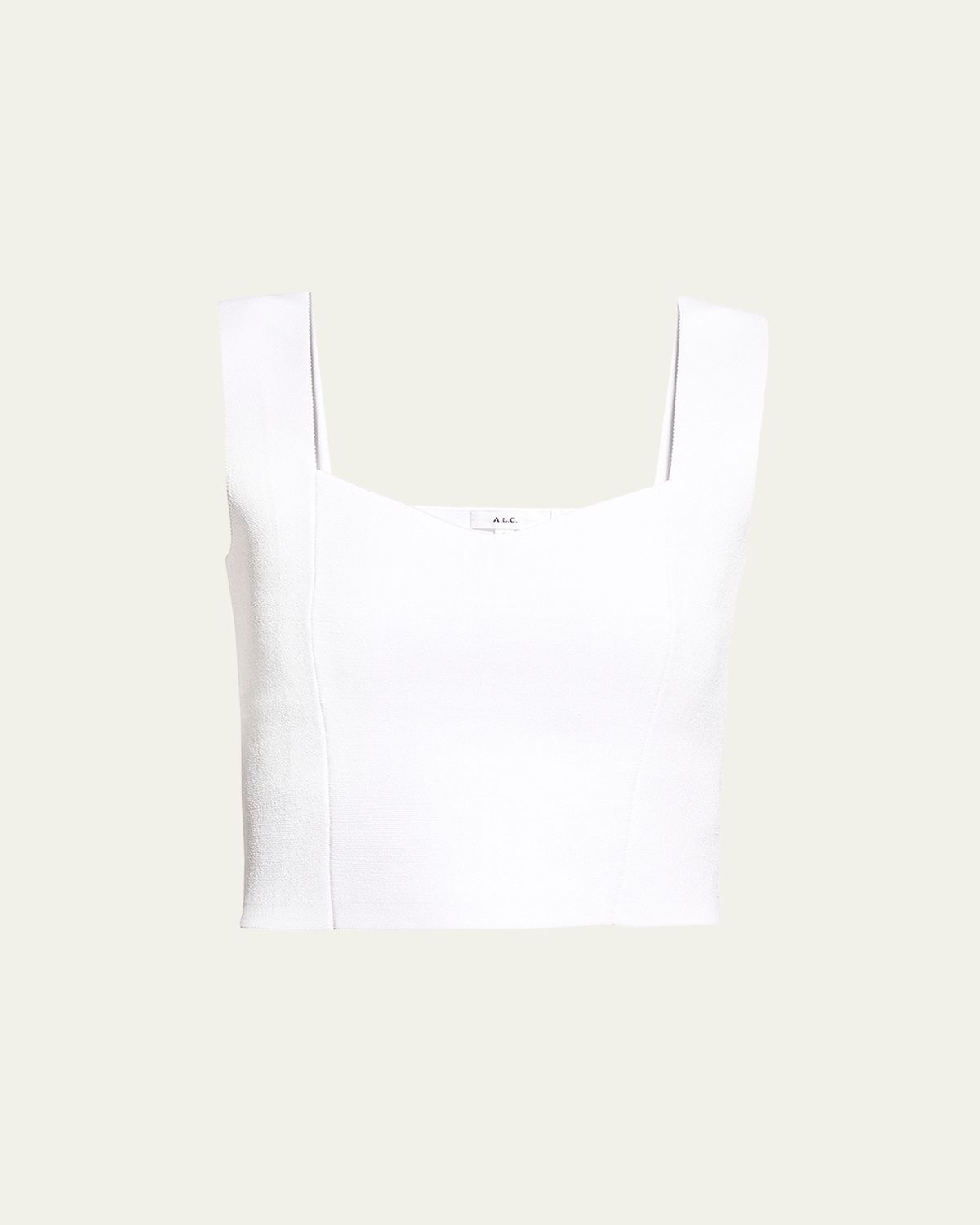 A.L.C. Jordana Seamed Cropped Tank Top | Thumbnail 3