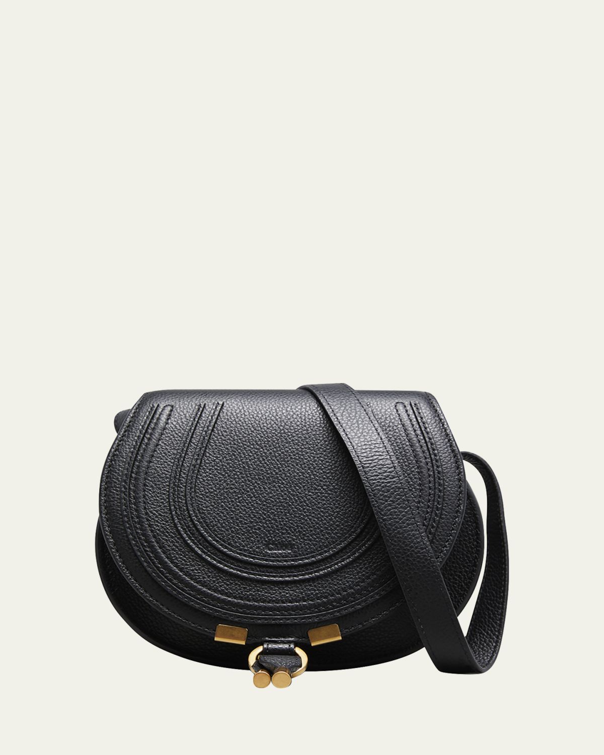 Chloe Marcie Small Crossbody Bag in Grained Calfskin