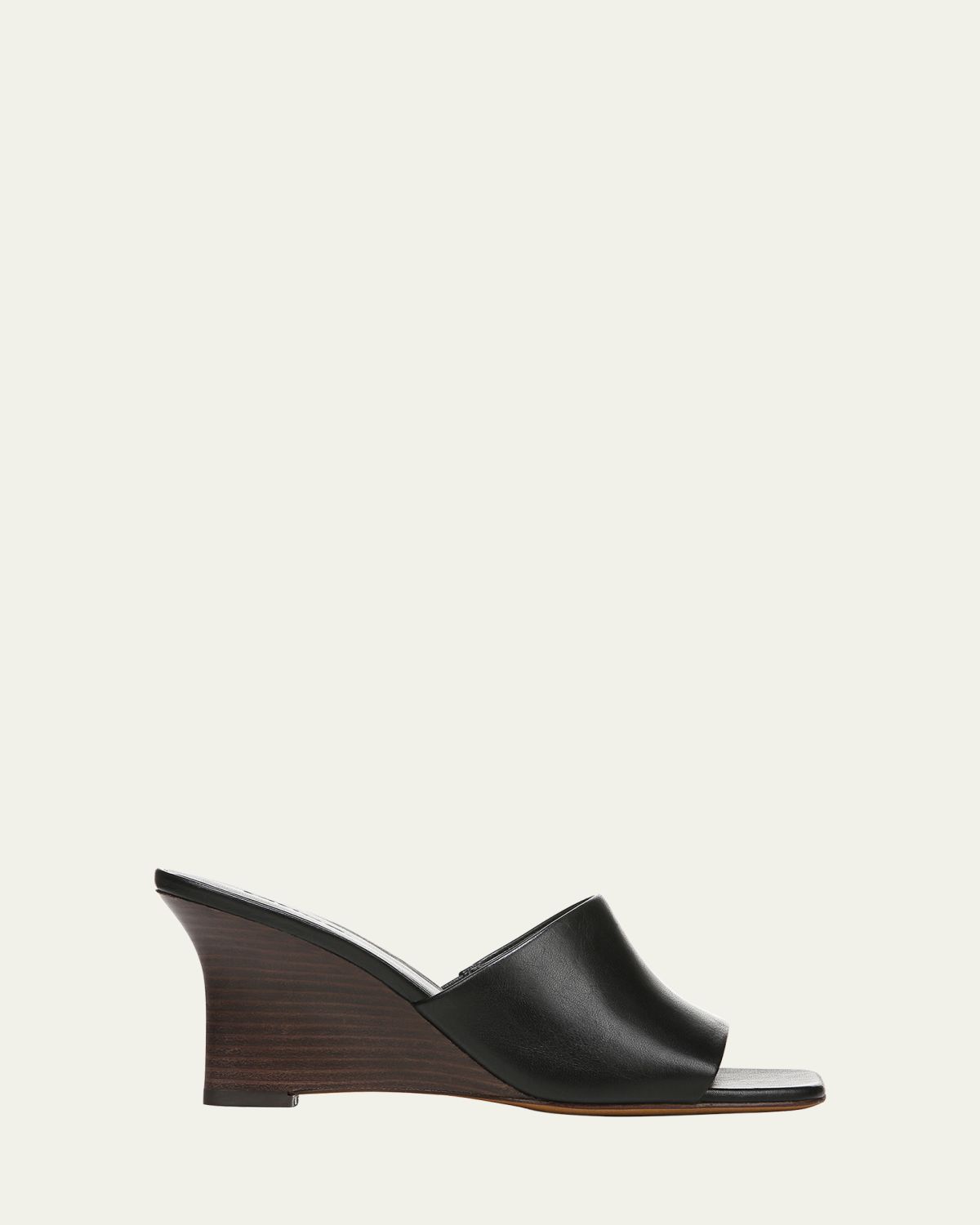 Vince Pia Leather Wedge Sandals