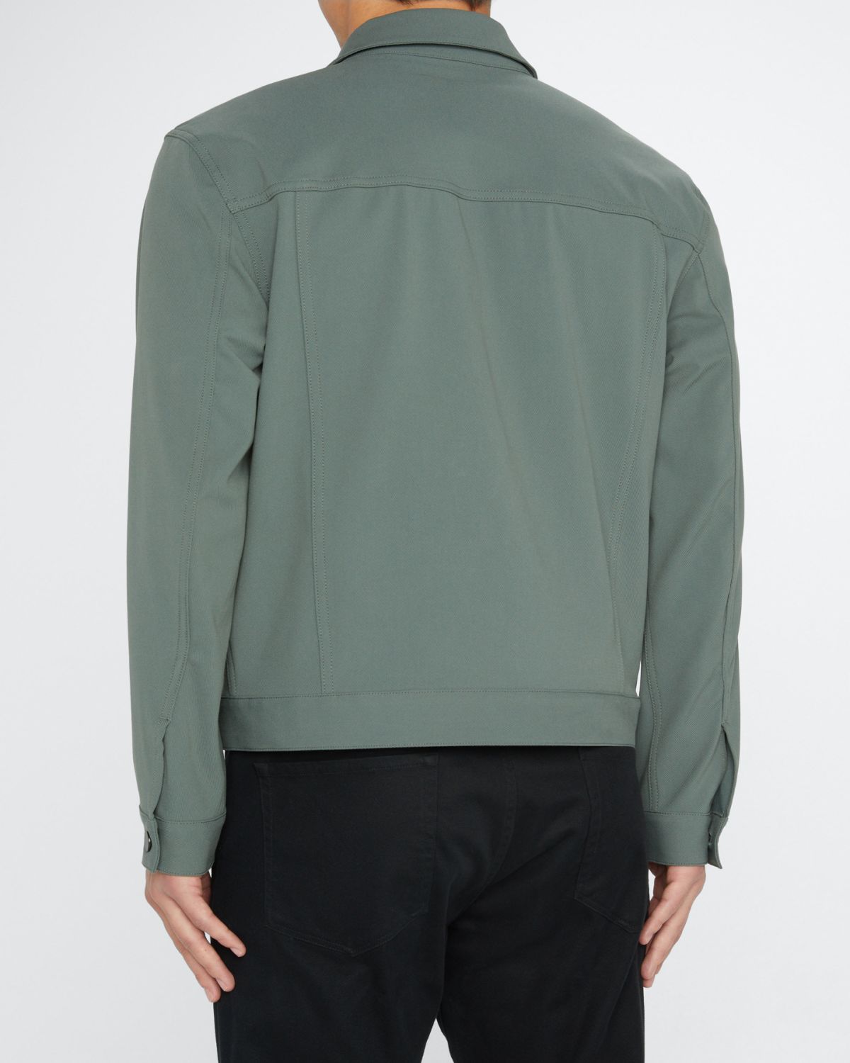 Theory Men's The River Jacket in Neoteric Twill | Thumbnail 6 Theory Men's The River Jacket in Neoteric Twill | Thumbnail 6