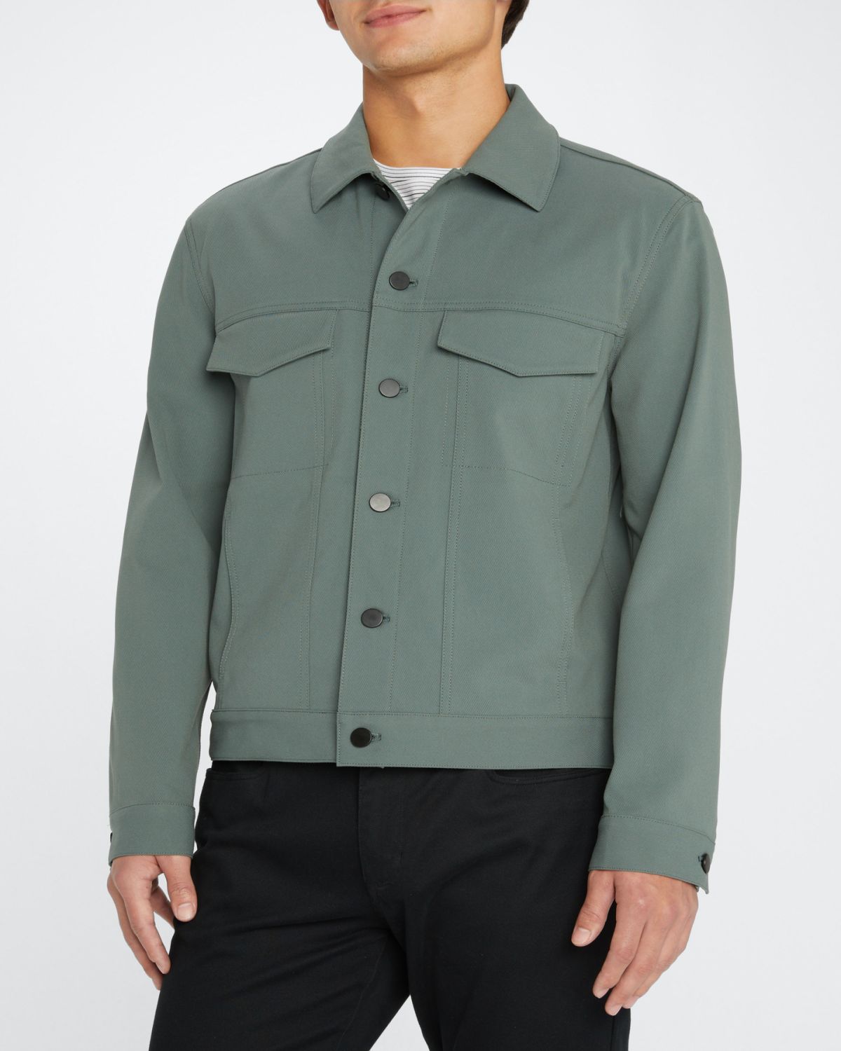 Theory Men's The River Jacket in Neoteric Twill | Thumbnail 7 Theory Men's The River Jacket in Neoteric Twill | Thumbnail 7