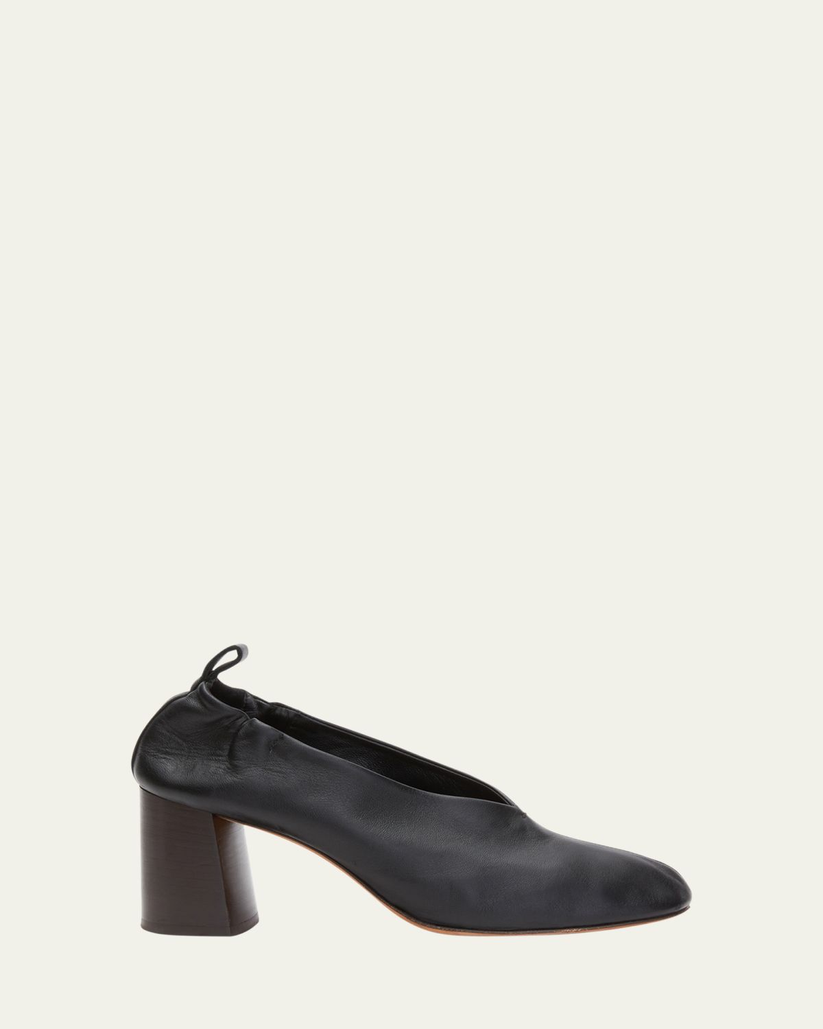 3.1 Phillip Lim Nadia Lambskin Heeled Ballerina Pumps