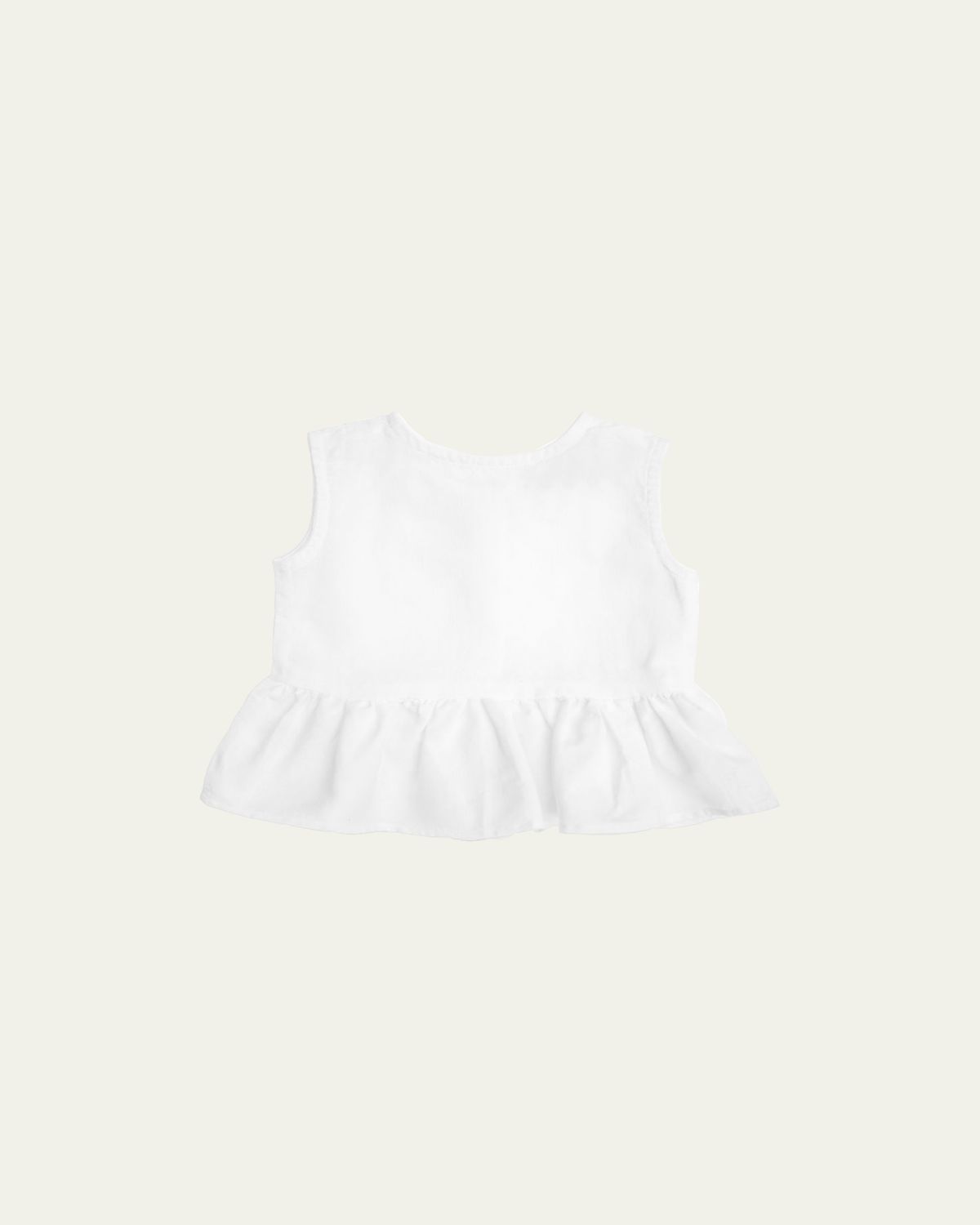 Louelle Girl's Peplum Top, Size Newborn-24M