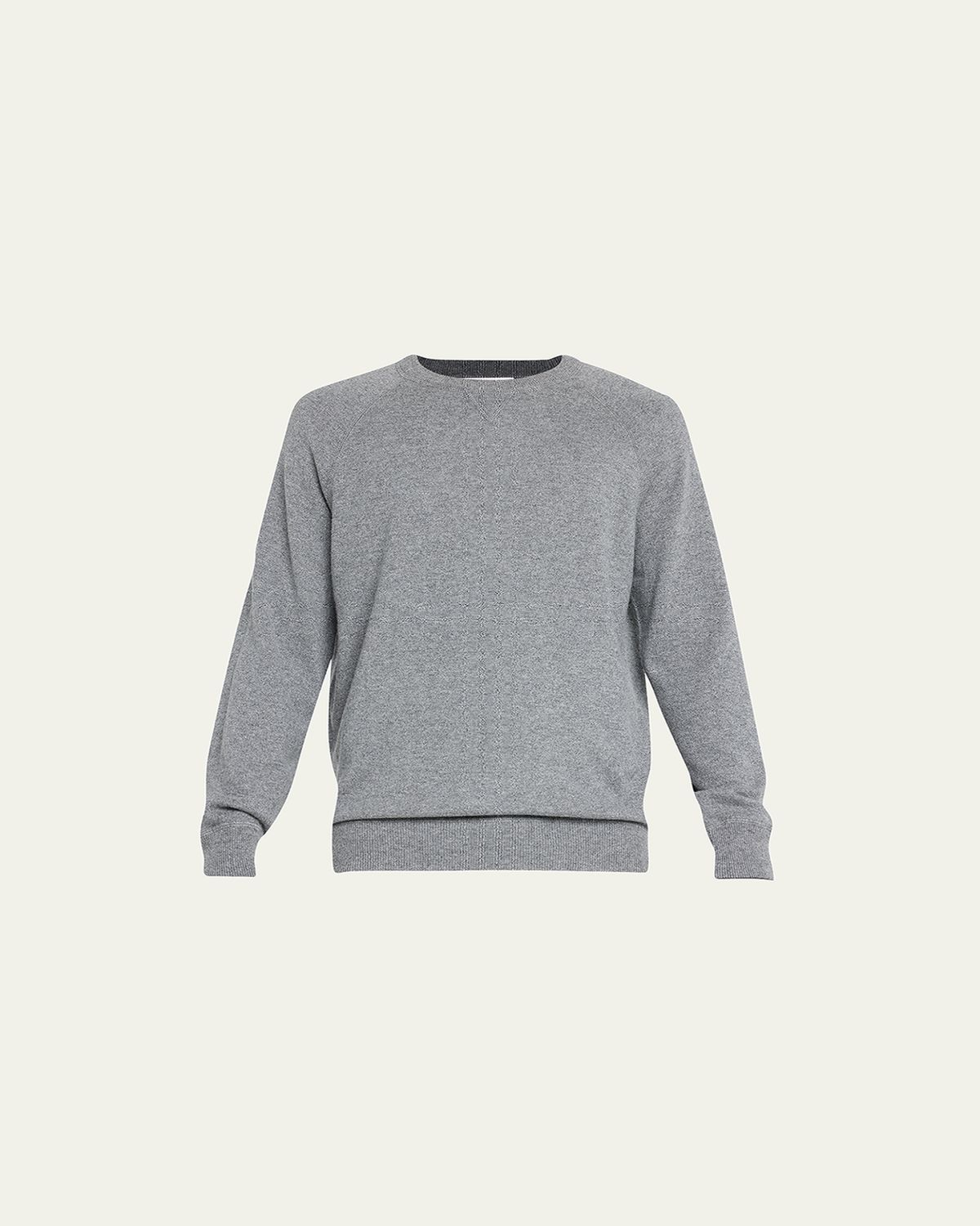 Brunello Cucinelli Men's Cashmere Crewneck Sweater
