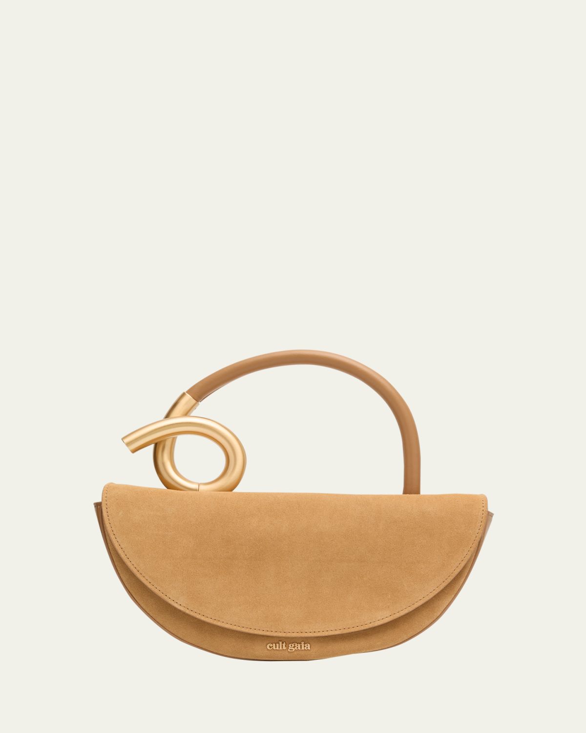 Cult Gaia Azariah Coil Leather Top-Handle Bag | Thumbnail 10