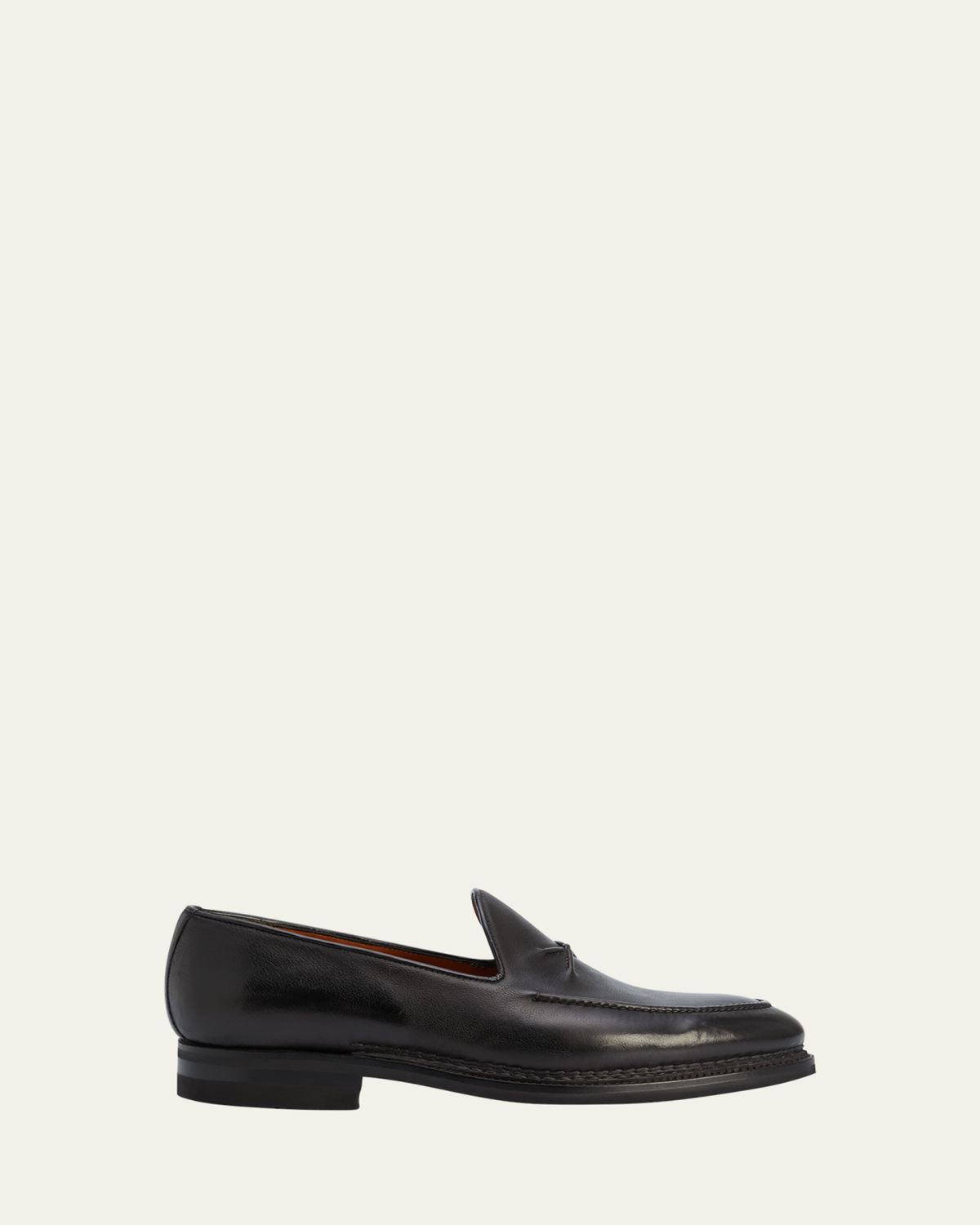 Bontoni Men's De Bustis Leather Loafers