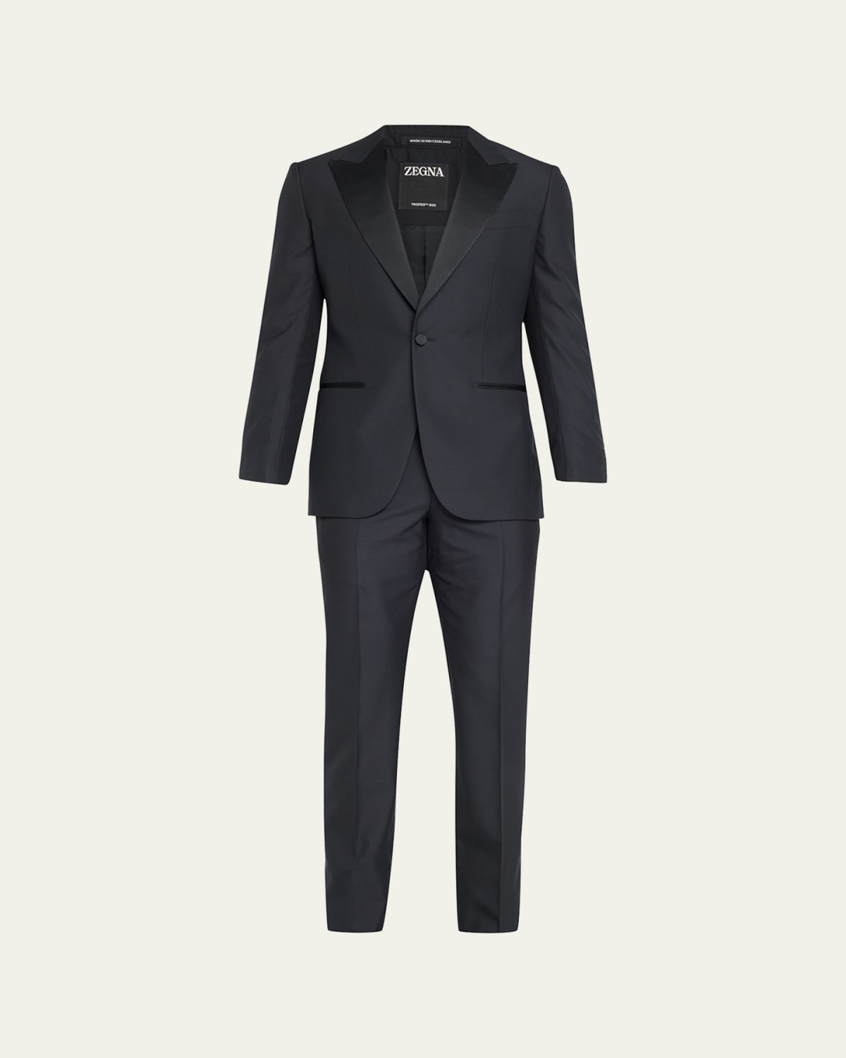 ZEGNA Men's Sartorial Wool and Silk Tuxedo