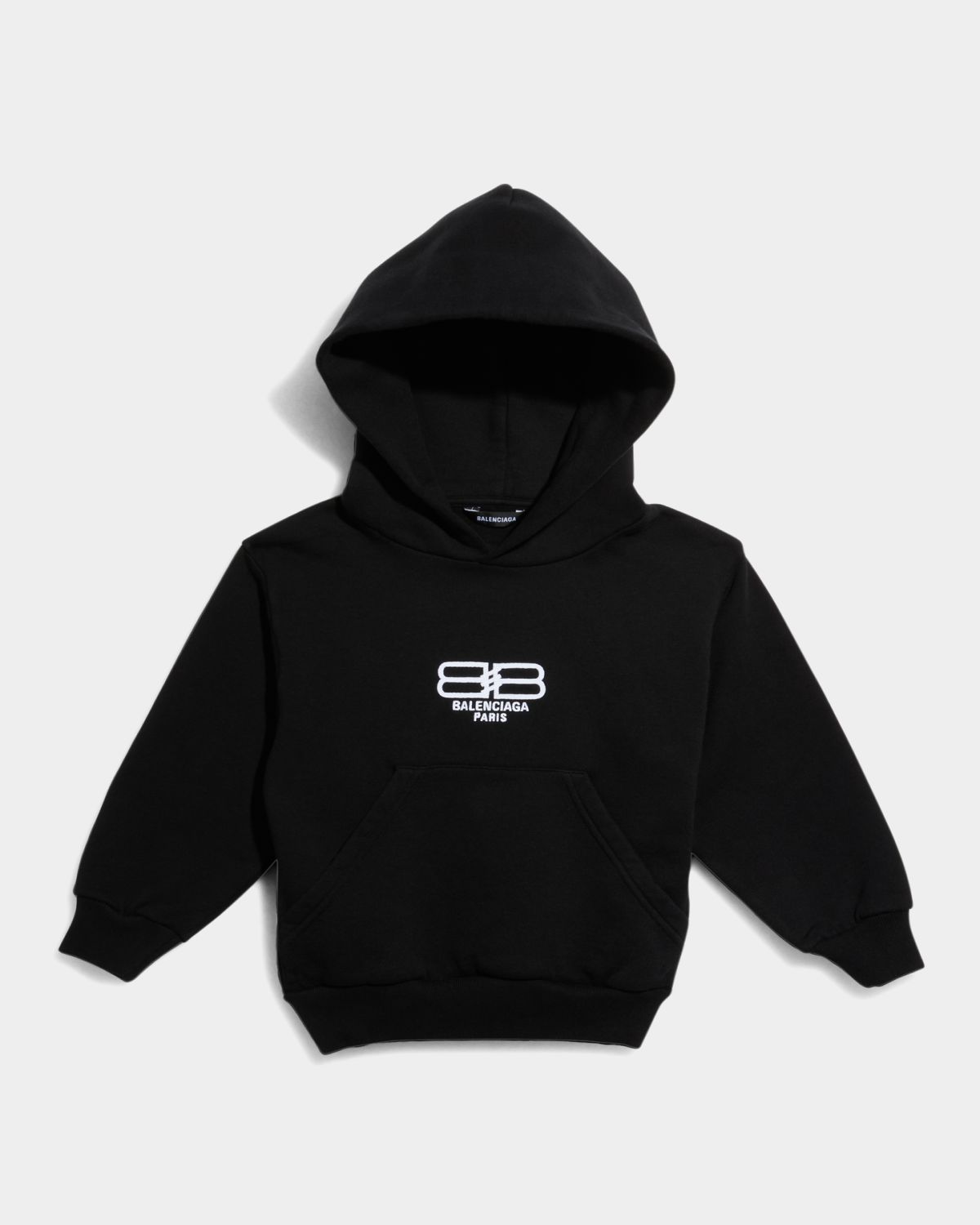 Balenciaga Kid's Monogram Hoodie, Size -10