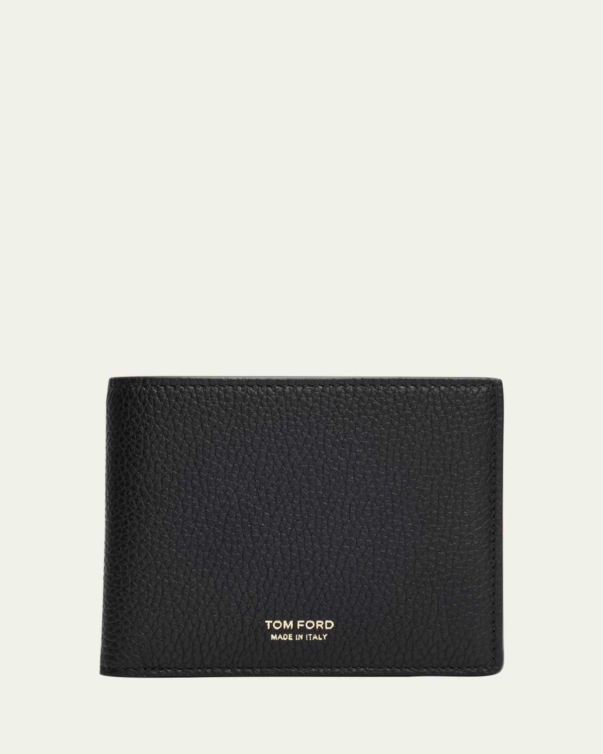 TOM FORD Men's Grained Leather T-Line Bifold Wallet | Thumbnail 5 TOM FORD Men's Grained Leather T-Line Bifold Wallet | Thumbnail 5