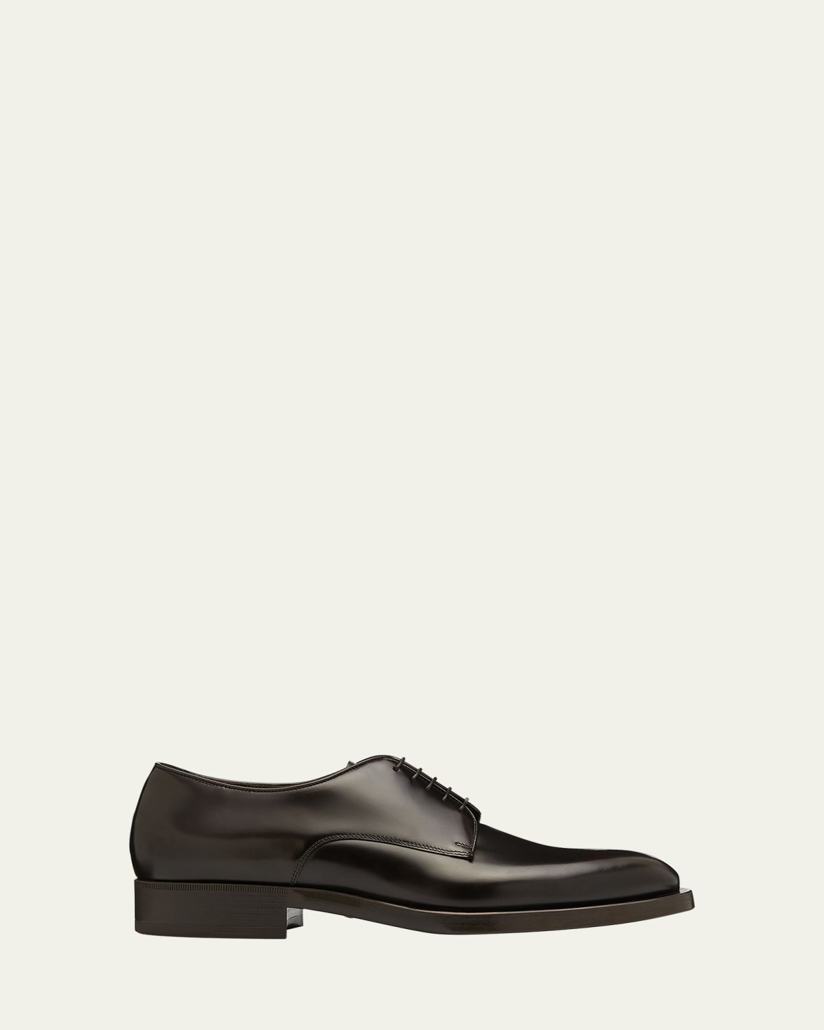Giorgio Armani Men's Leather Derby Shoes | Thumbnail 4 Giorgio Armani Men's Leather Derby Shoes | Thumbnail 4