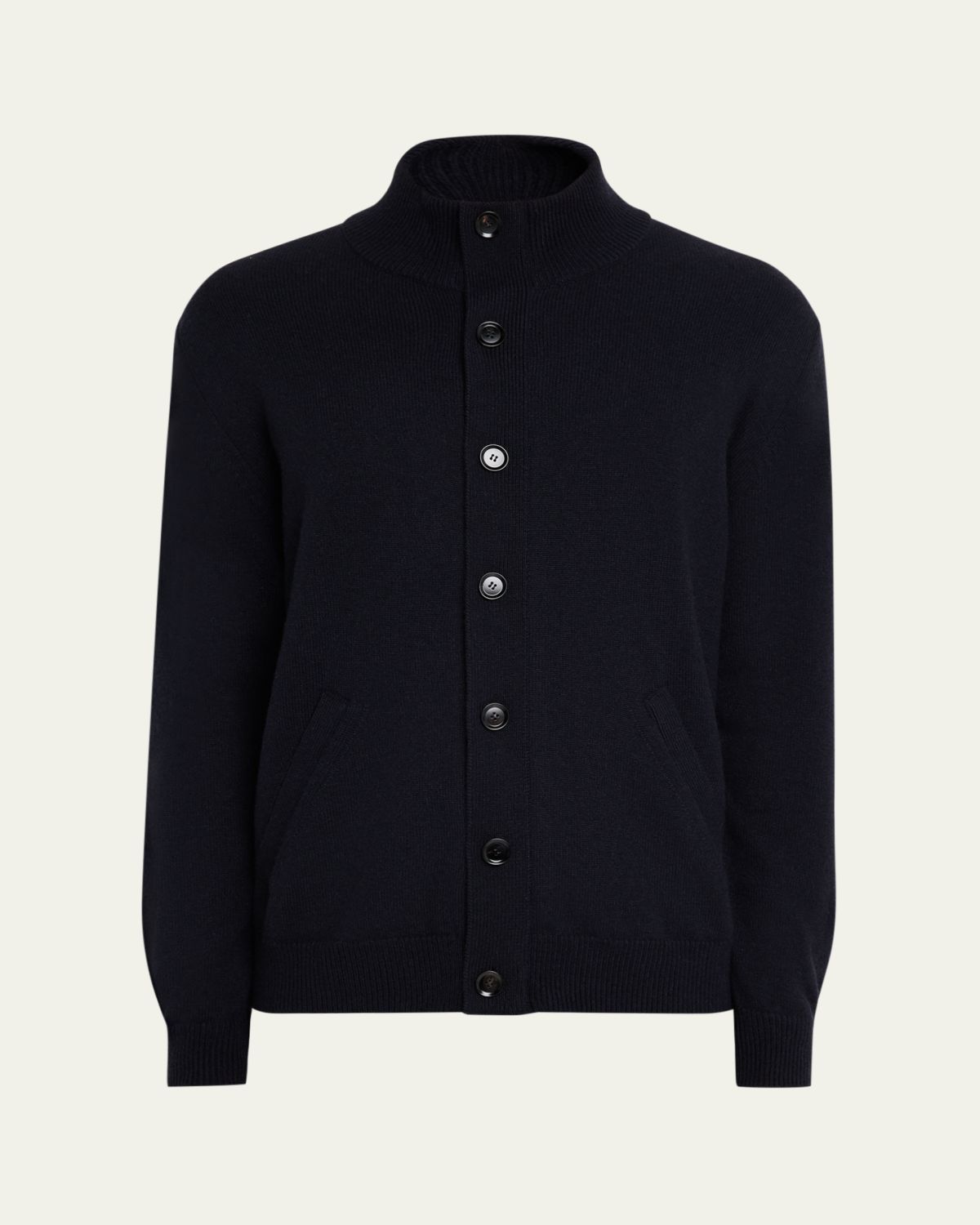 Brioni Men's Full-Zip Cashmere Cardigan Sweater