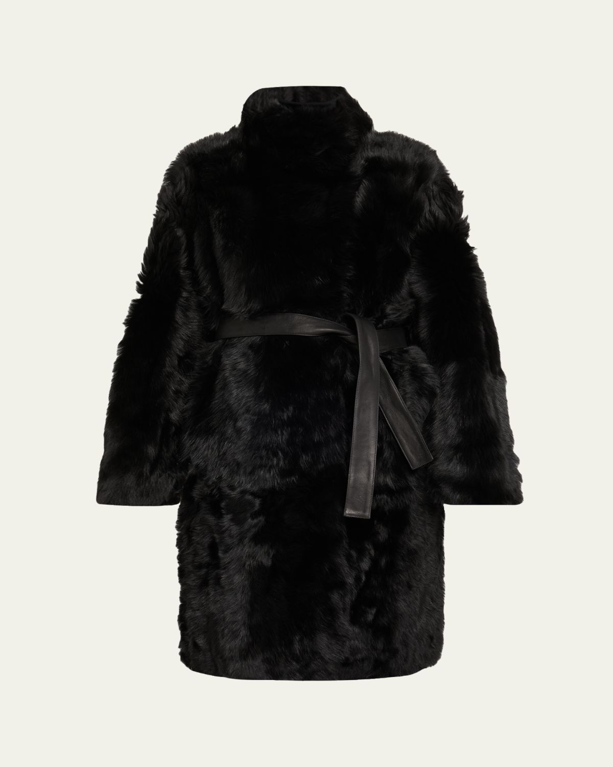Yves Salomon Toscana Shearling Lamb Coat