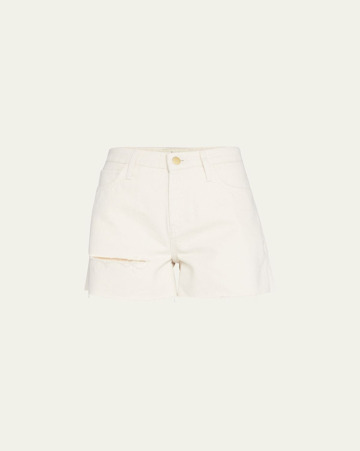 Triarchy Distressed Slim Denim Shorts | Thumbnail 6