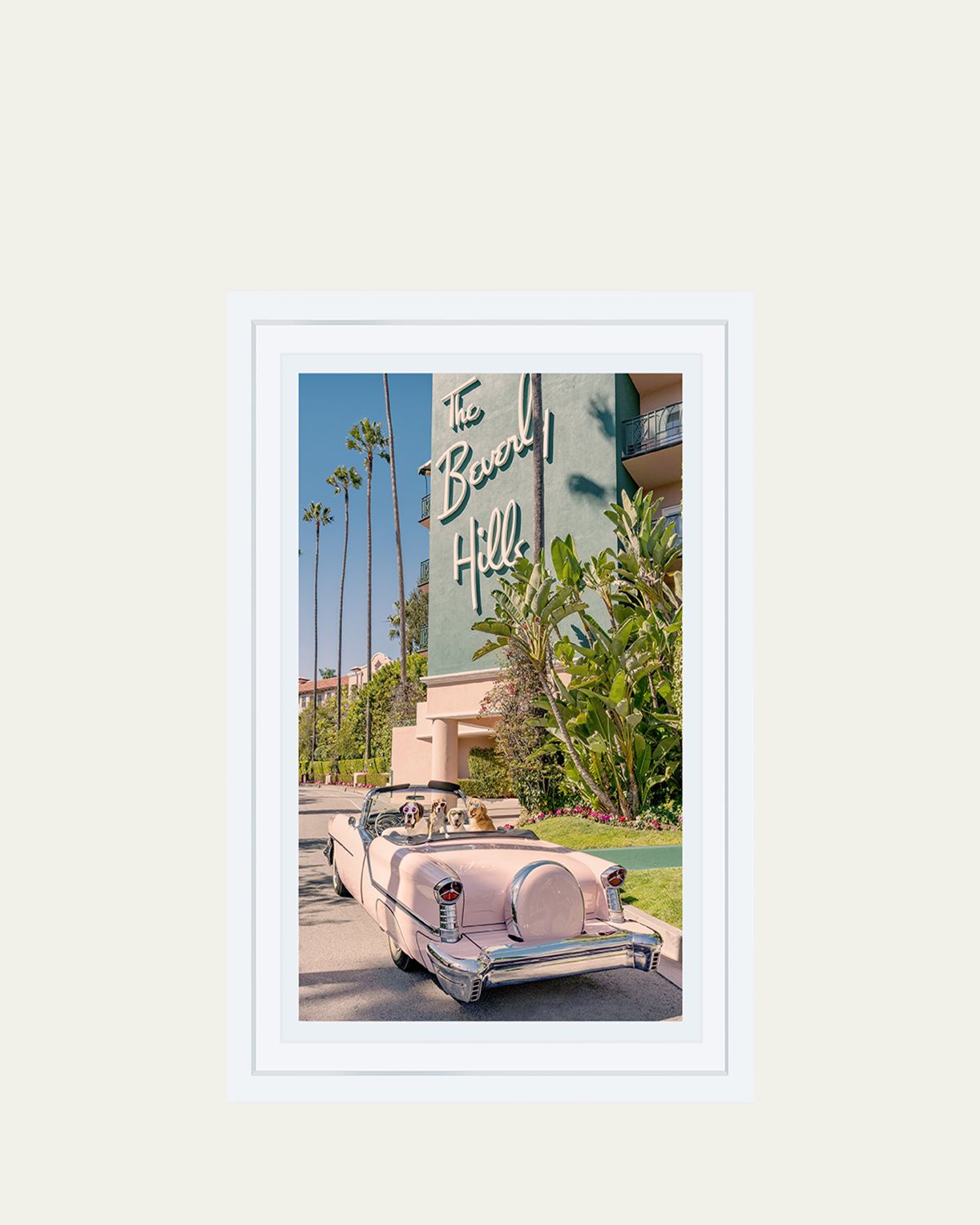 Gray Malin The Beverly Hills Hotel Mini Print | Thumbnail 4 Gray Malin The Beverly Hills Hotel Mini Print | Thumbnail 4