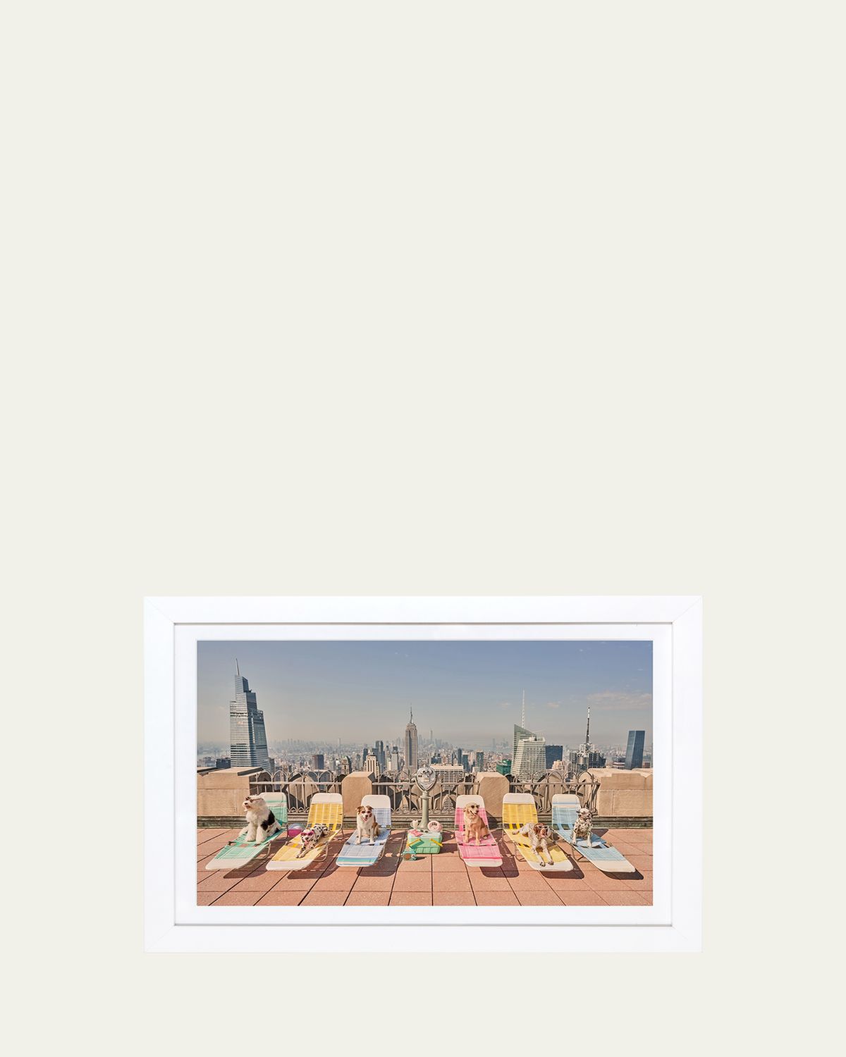 Gray Malin "Sunbathers, Top of The Rock" Mini Print - Women's Home