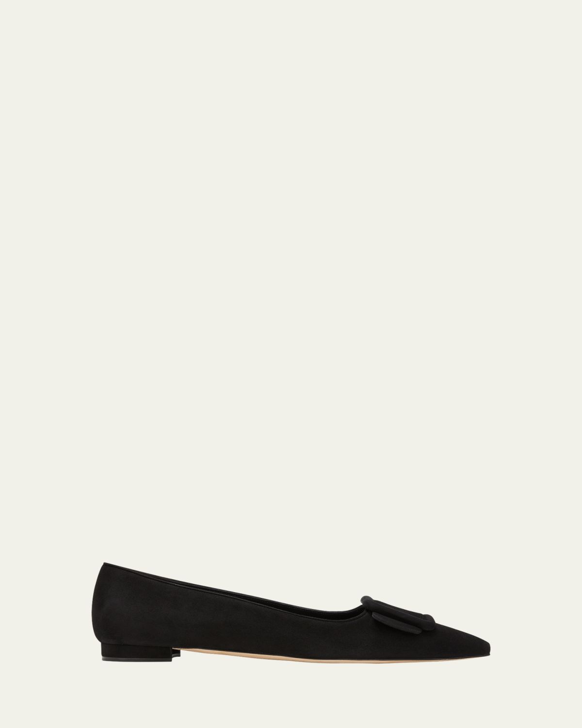 Manolo Blahnik Maysale Suede Buckle Ballerina Flats | Thumbnail 6 Manolo Blahnik Maysale Suede Buckle Ballerina Flats | Thumbnail 6