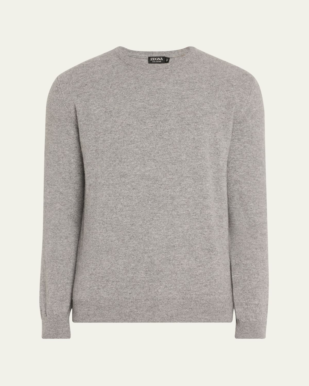 ZEGNA Men's Cashmere Crewneck Sweater | Thumbnail 6