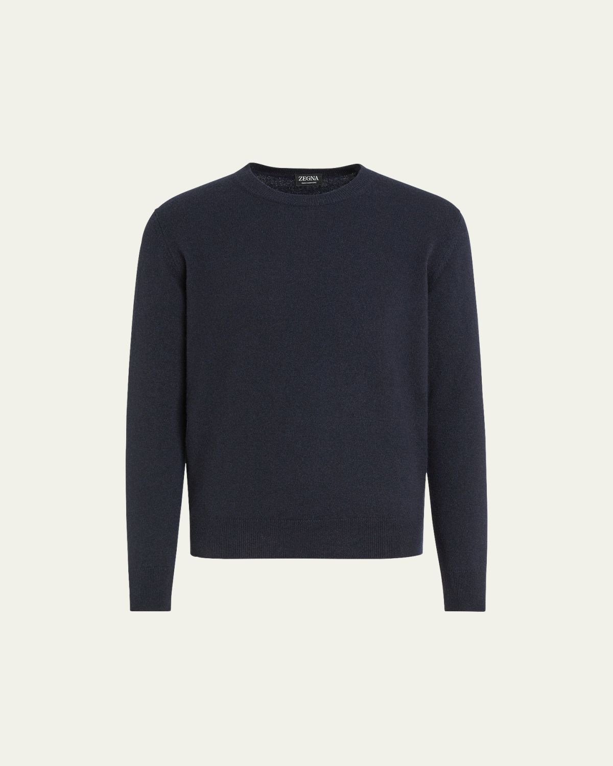 ZEGNA Men's Cashmere Crewneck Sweater | Thumbnail 4