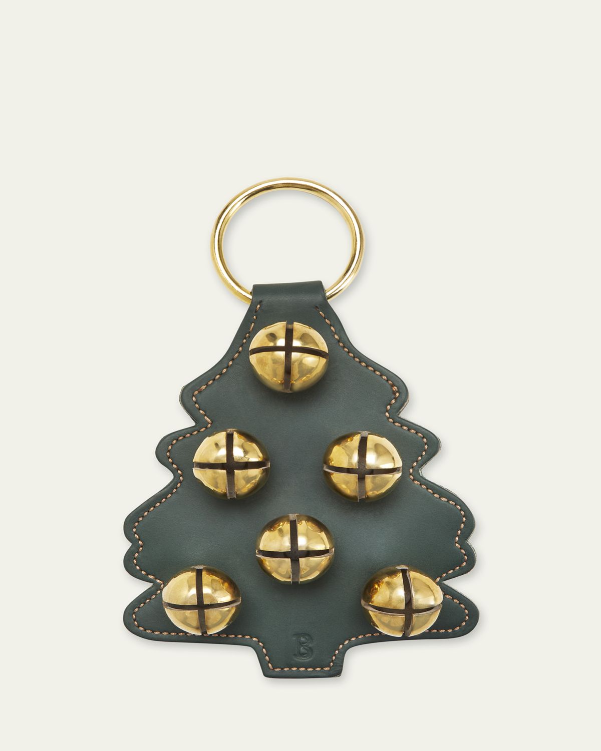 Belsnickel Five Brass Bell Christmas Tree