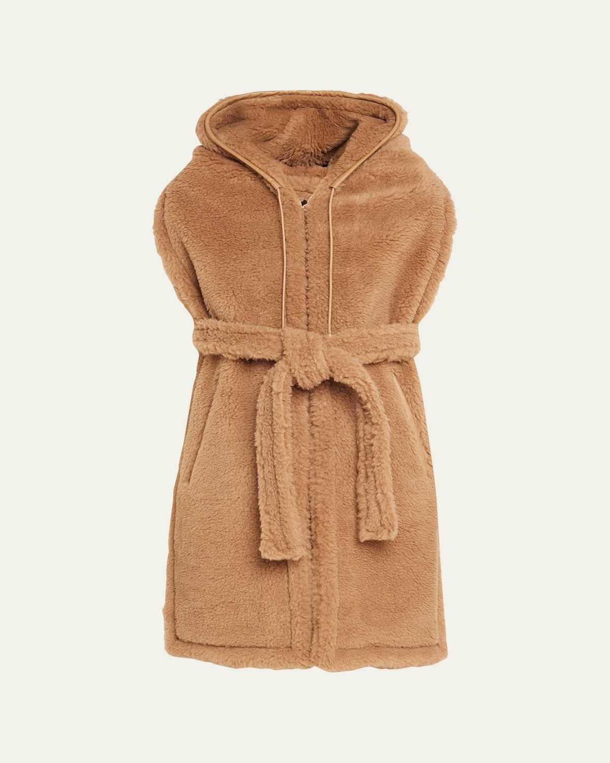Max Mara Corea Teddy Wool-Blend Long Stole