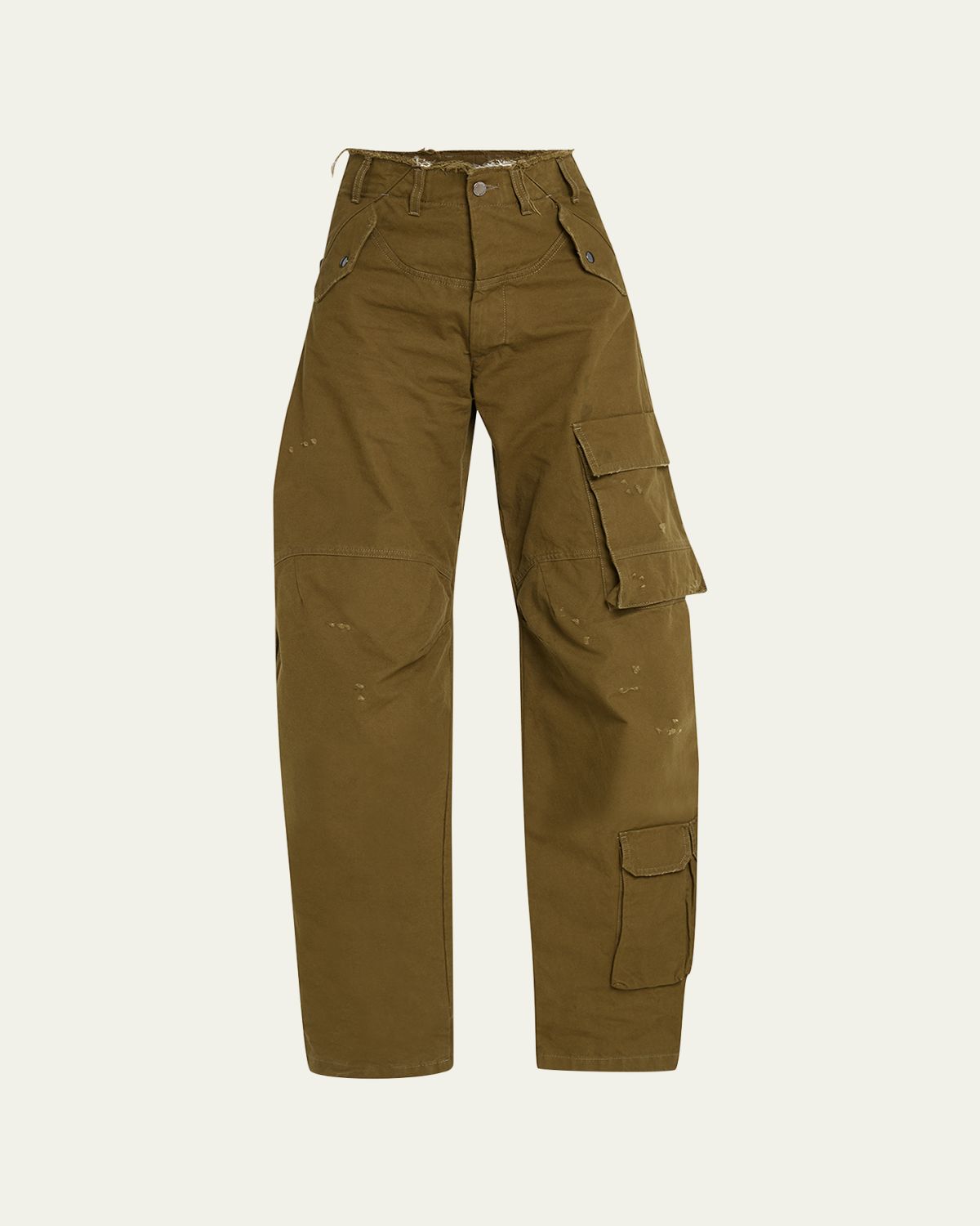DARKPARK Rosalind Wide Tapered Cargo Pants