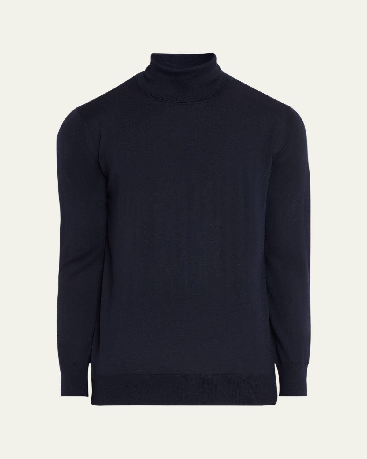 Loro Piana Men's Dolcevita Wish Wool Turtleneck Sweater