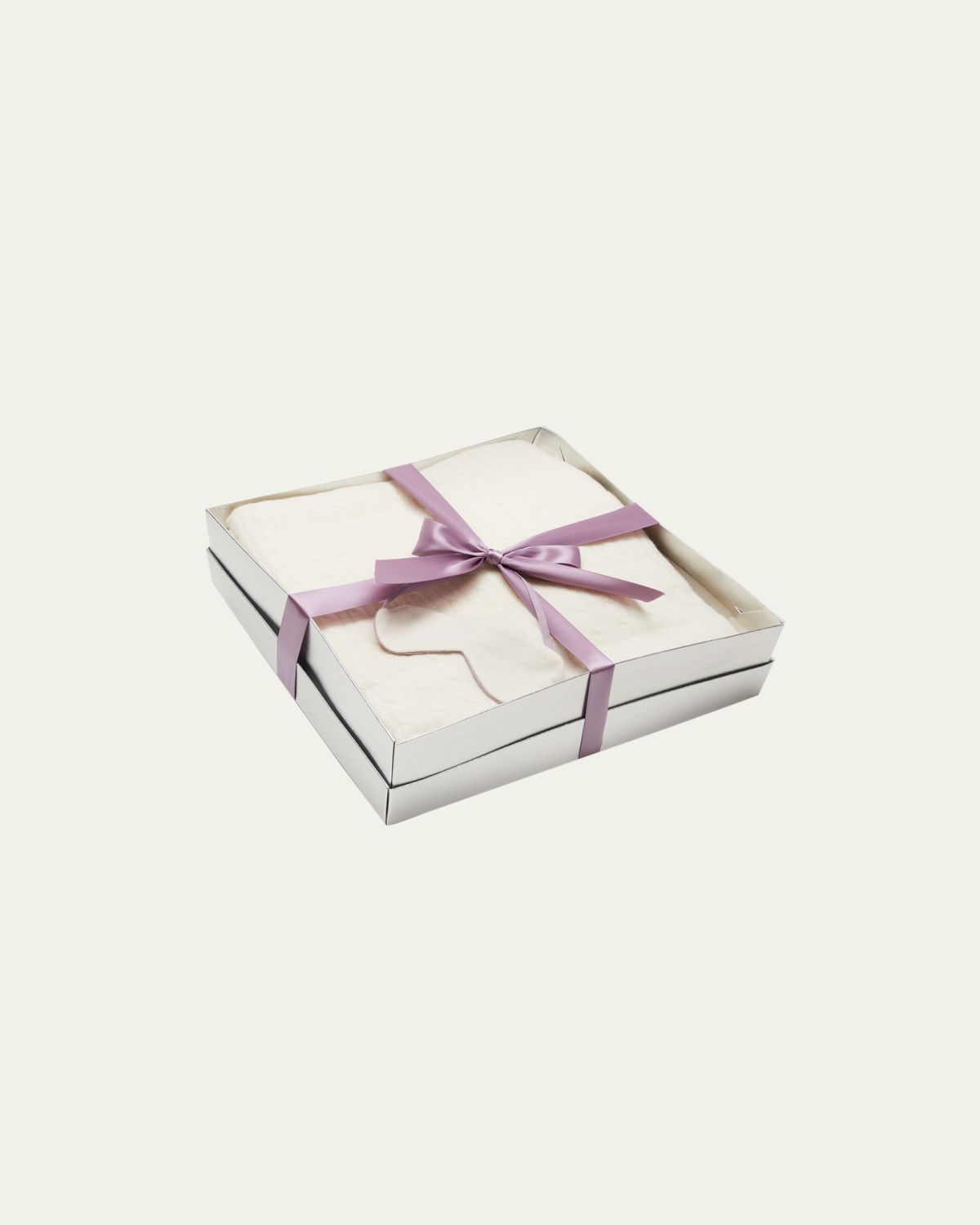 Arlotta Cashmere Throw and Eye Mask Gift Set