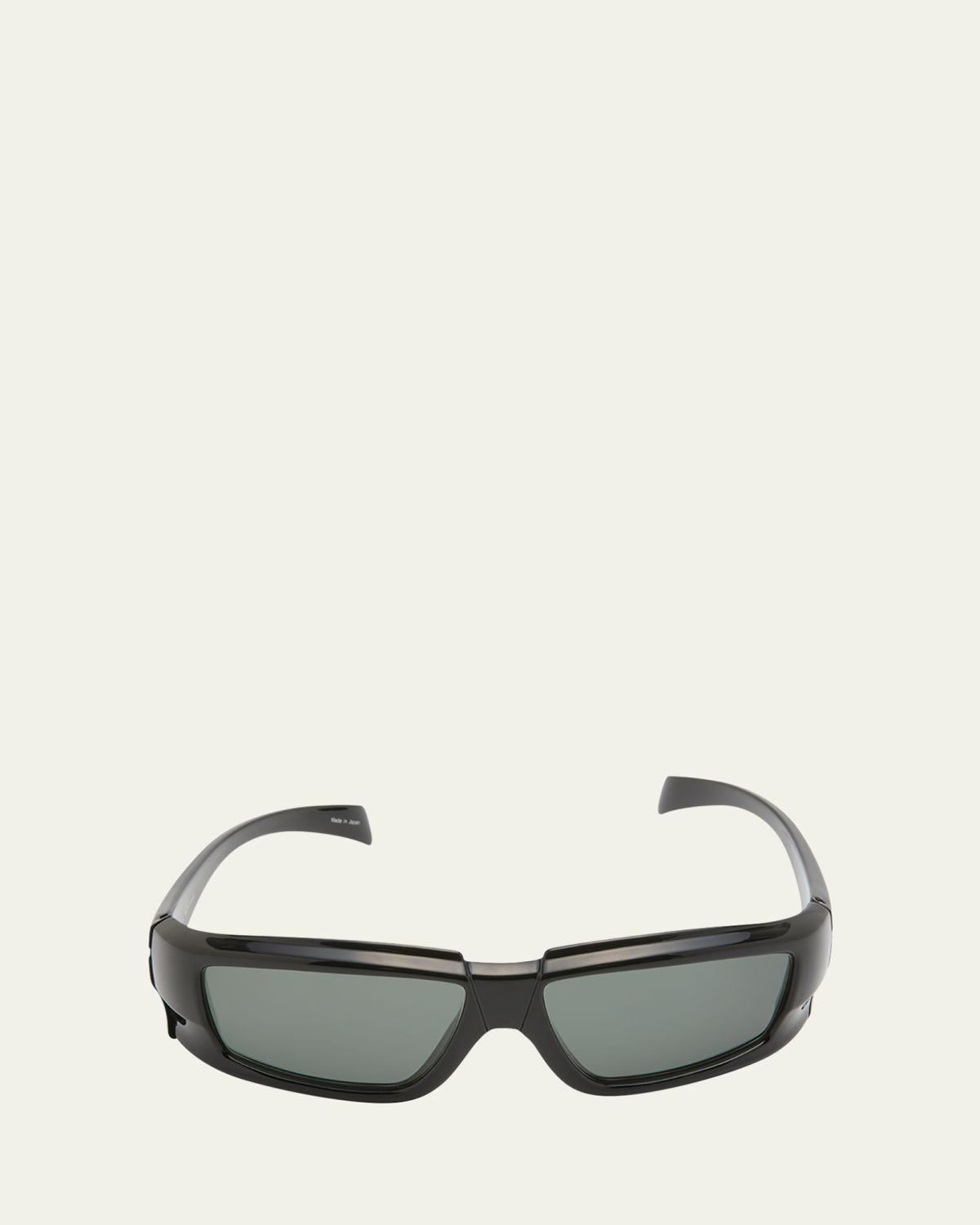 Rick Owens Men's Rick Wrap-Around Sunglasses