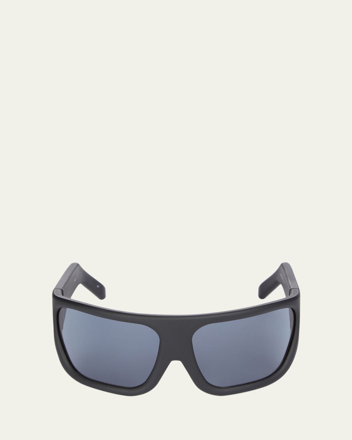 Rick Owens Men's Davis Wrap Acetate Sunglasses