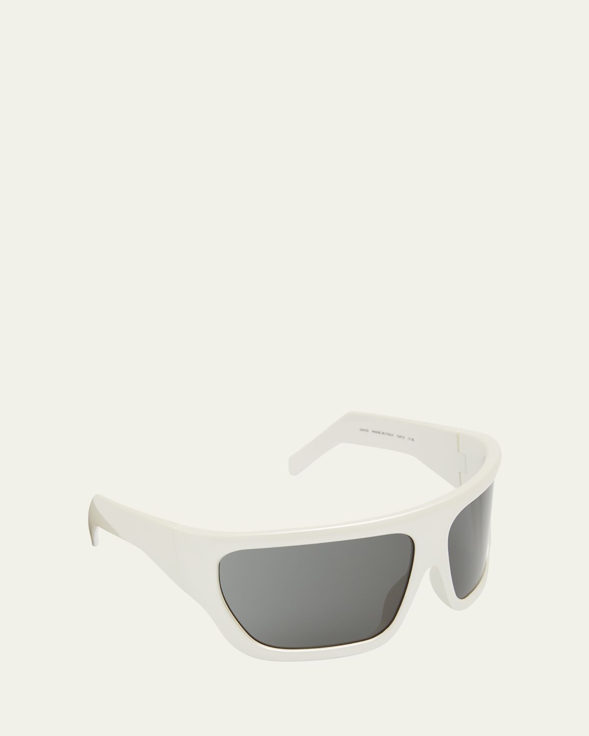 Rick Owens Men's Davis Wrap Sunglasses