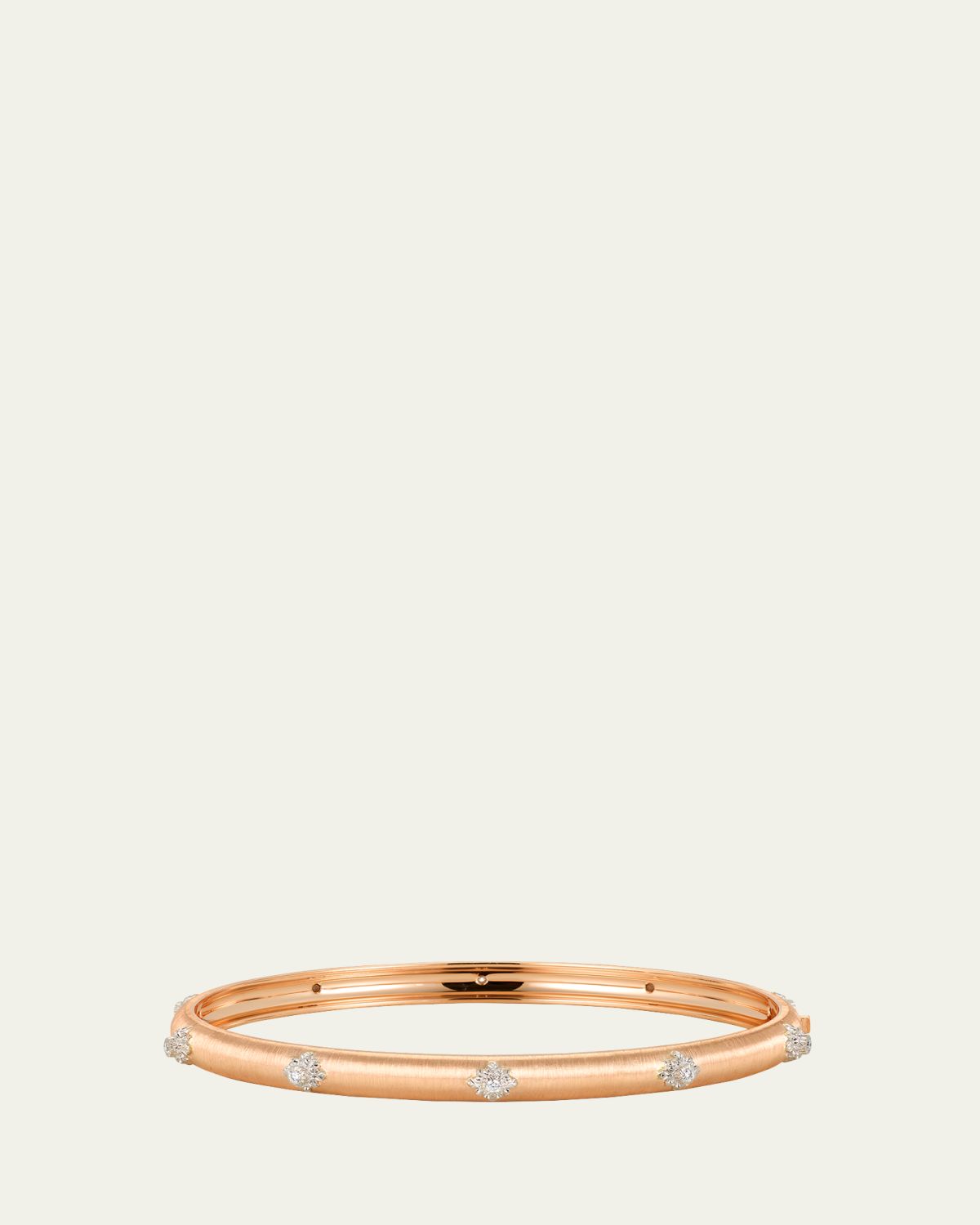 Buccellati Macri Bombé Bangle, Rose Gold, 5mm
