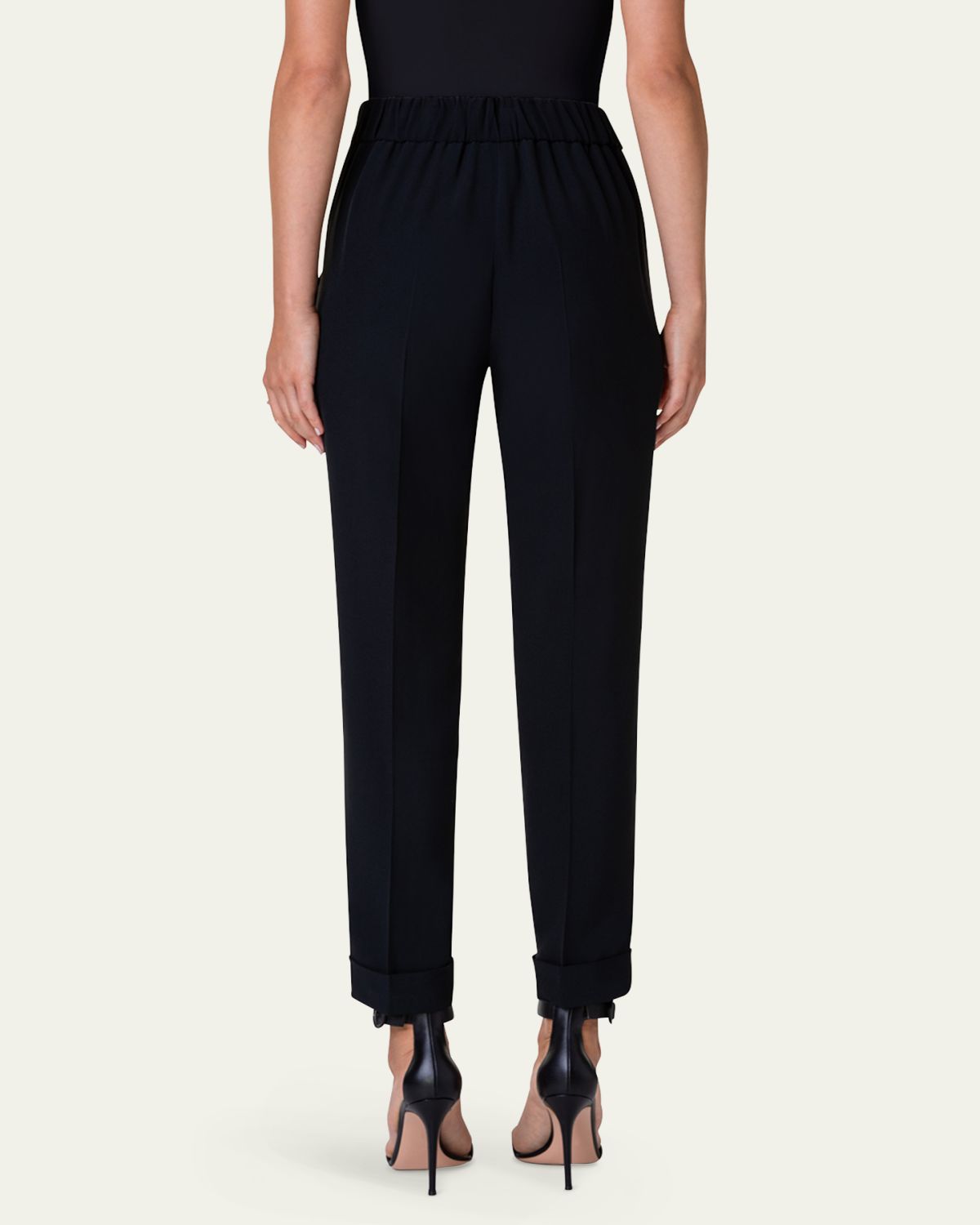 Akris Chris Pleated Straight-Leg Pants | Thumbnail 3 Akris Chris Pleated Straight-Leg Pants | Thumbnail 3