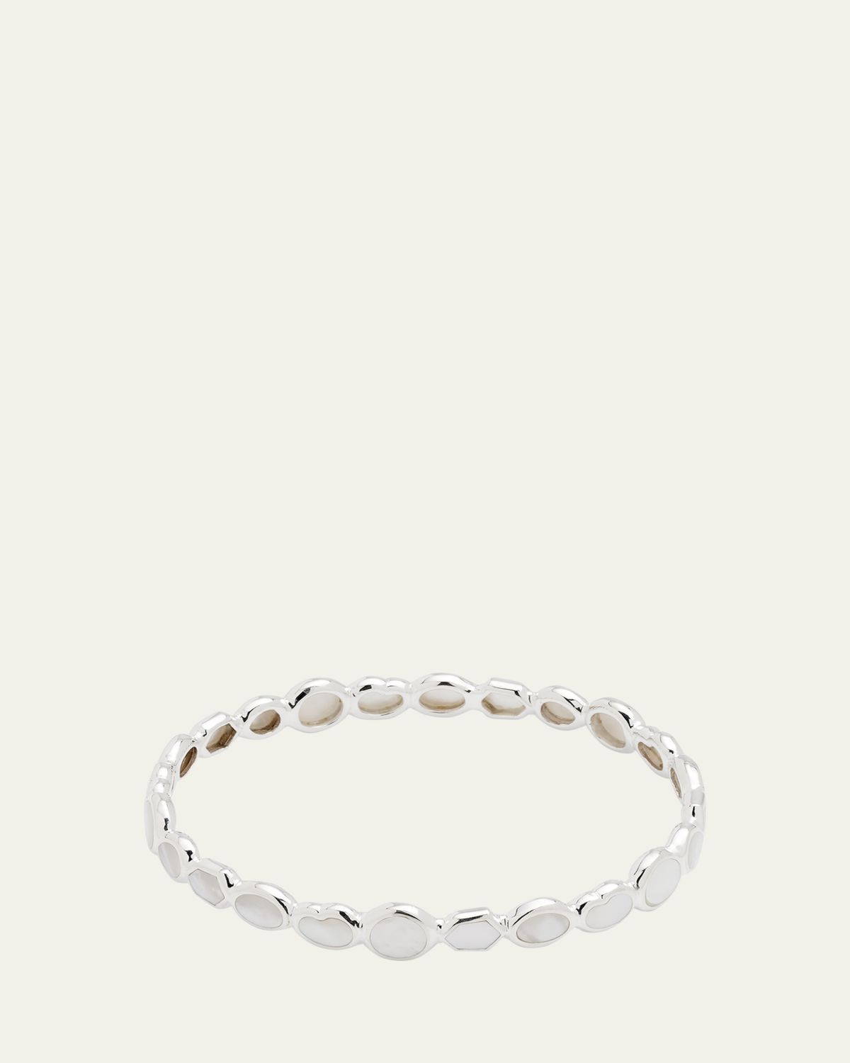 Ippolita All-Over Stone Bangle in Sterling Silver