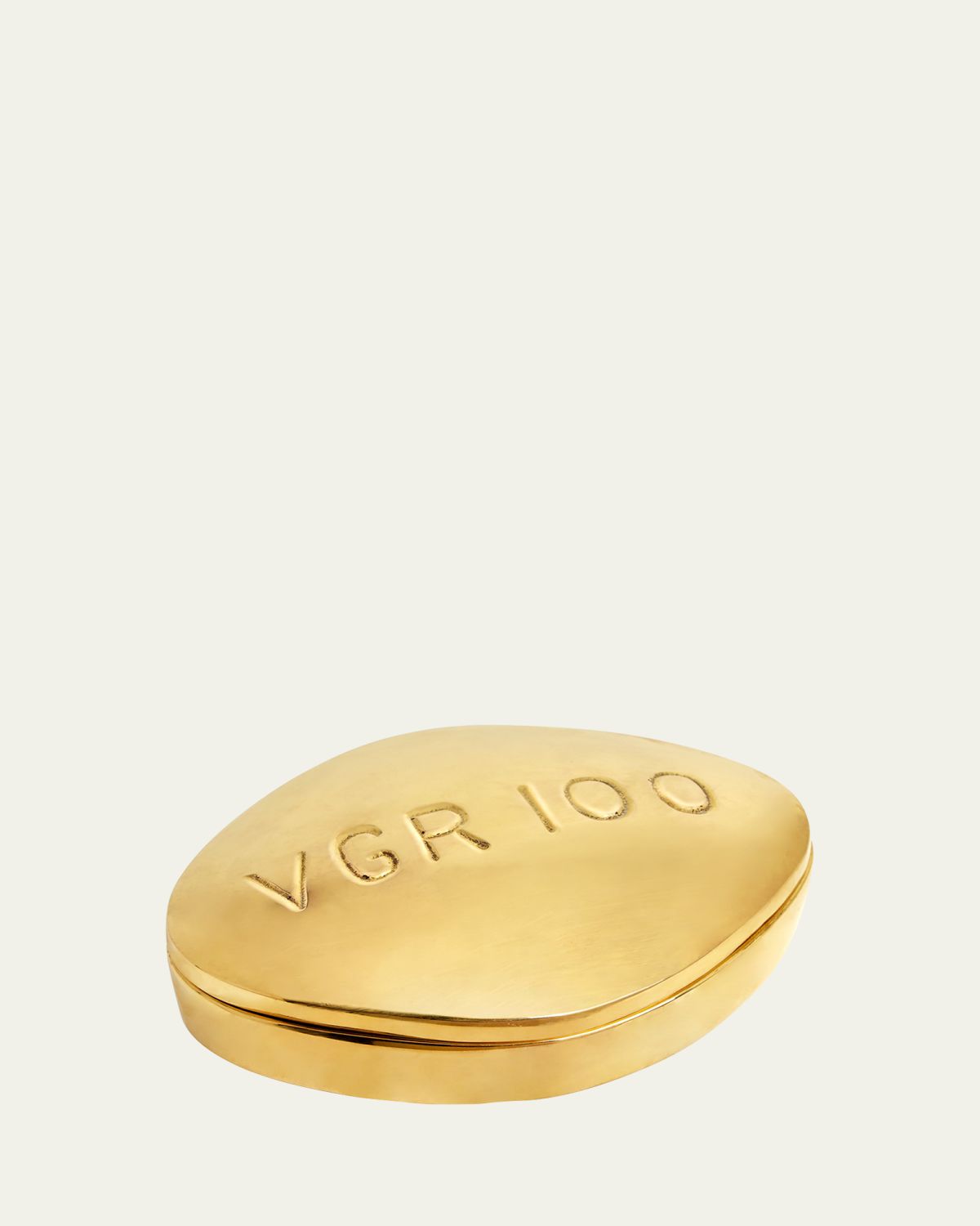 Jonathan Adler Viagra Brass Pill Box