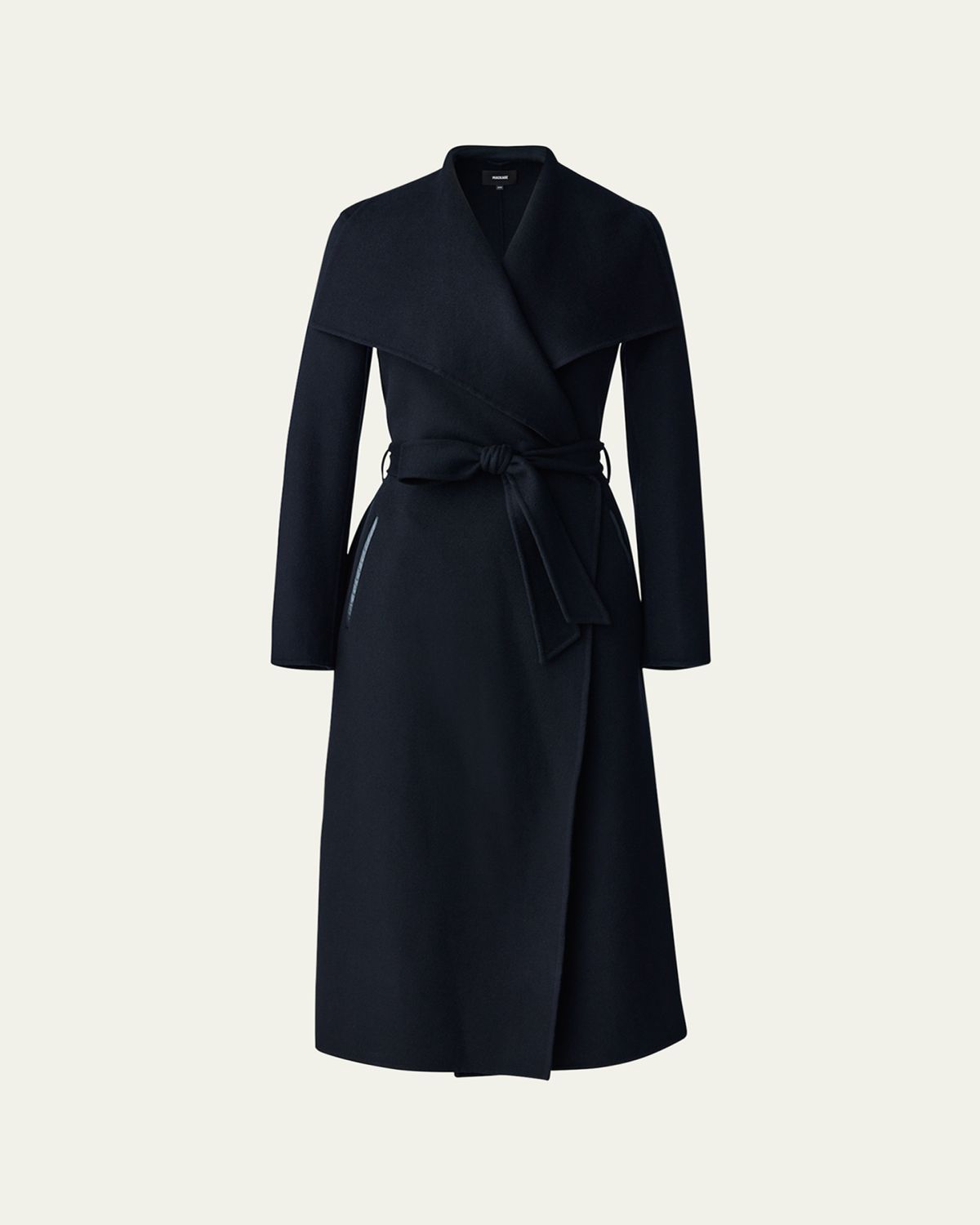 Mackage Mai Wool Belted Wrap Coat | Thumbnail 9 Mackage Mai Wool Belted Wrap Coat | Thumbnail 9