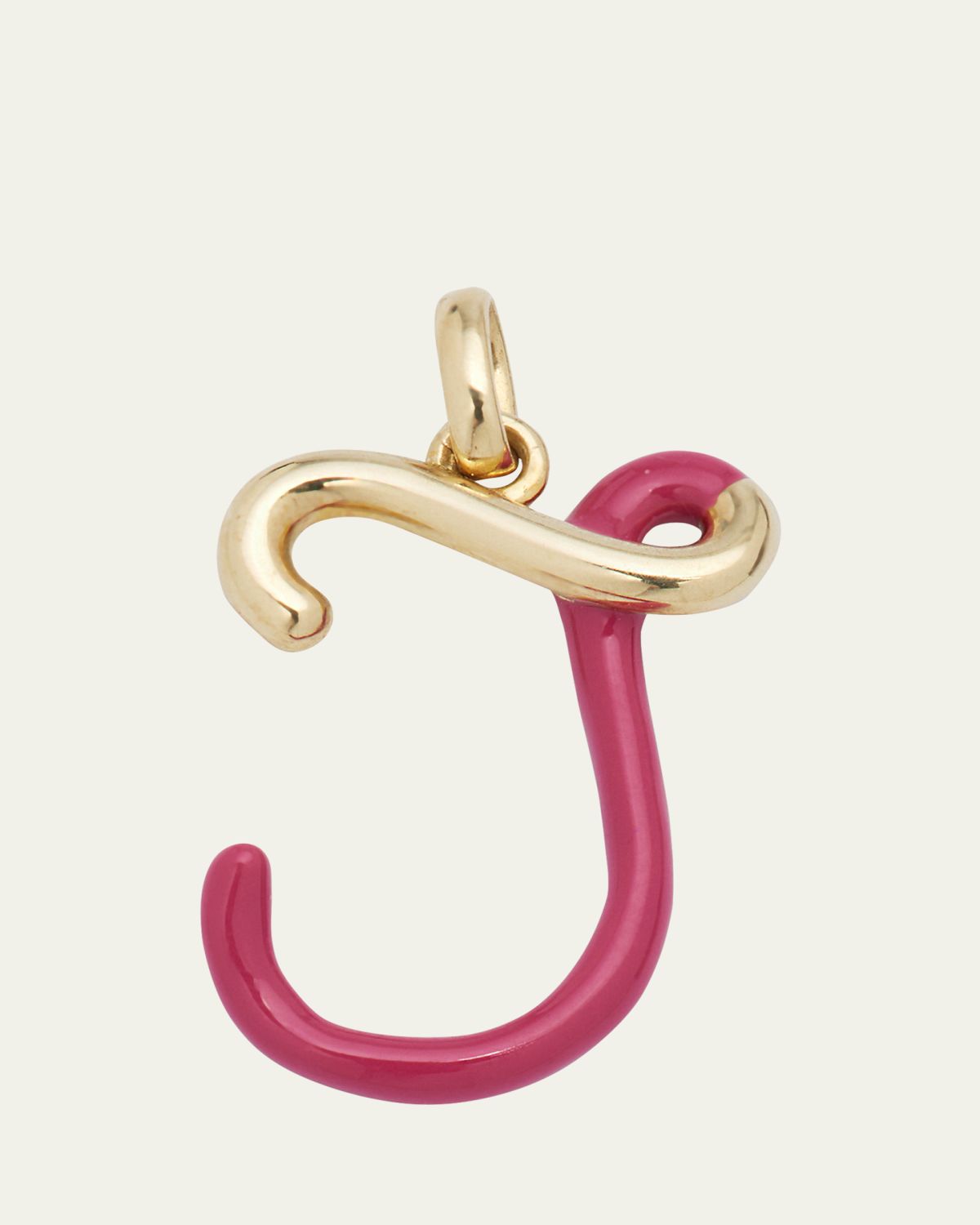 Bea Bongiasca Enamel Letter Necklace