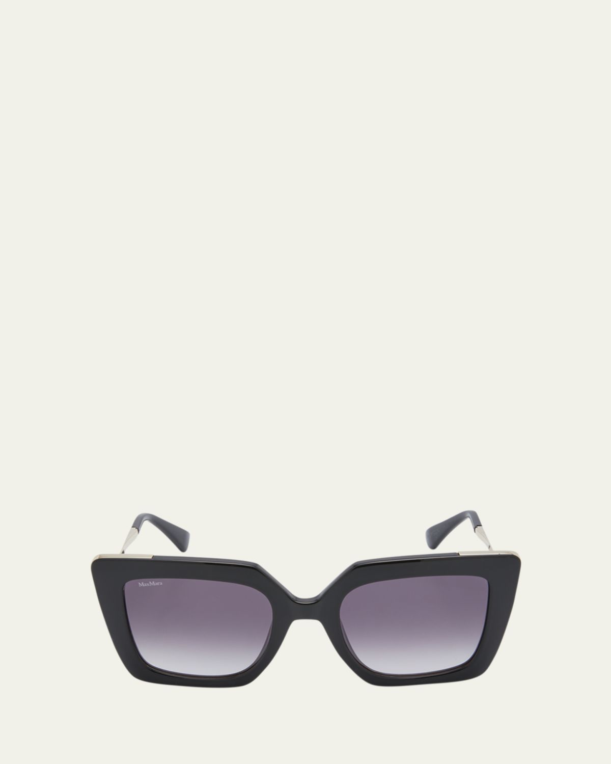 Max Mara Gradient Acetate Butterfly Sunglasses