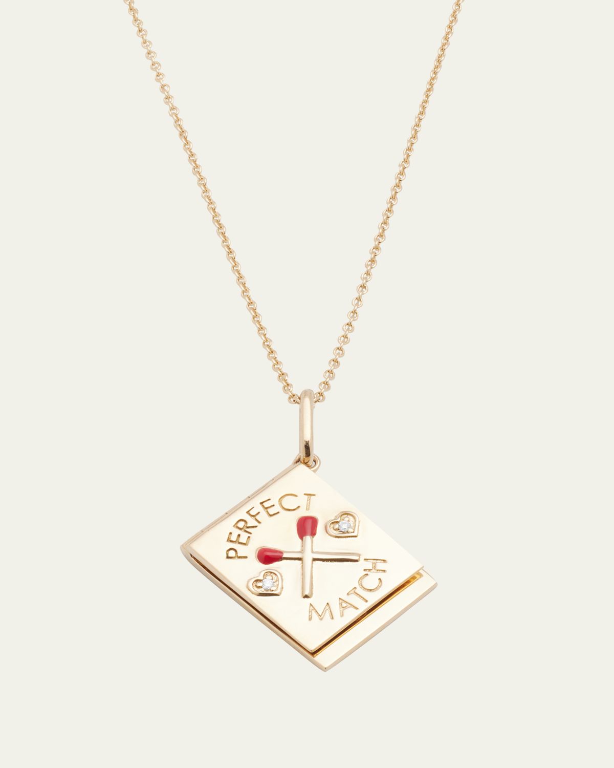 Sydney Evan 14K Gold Perfect Match Locket Necklace